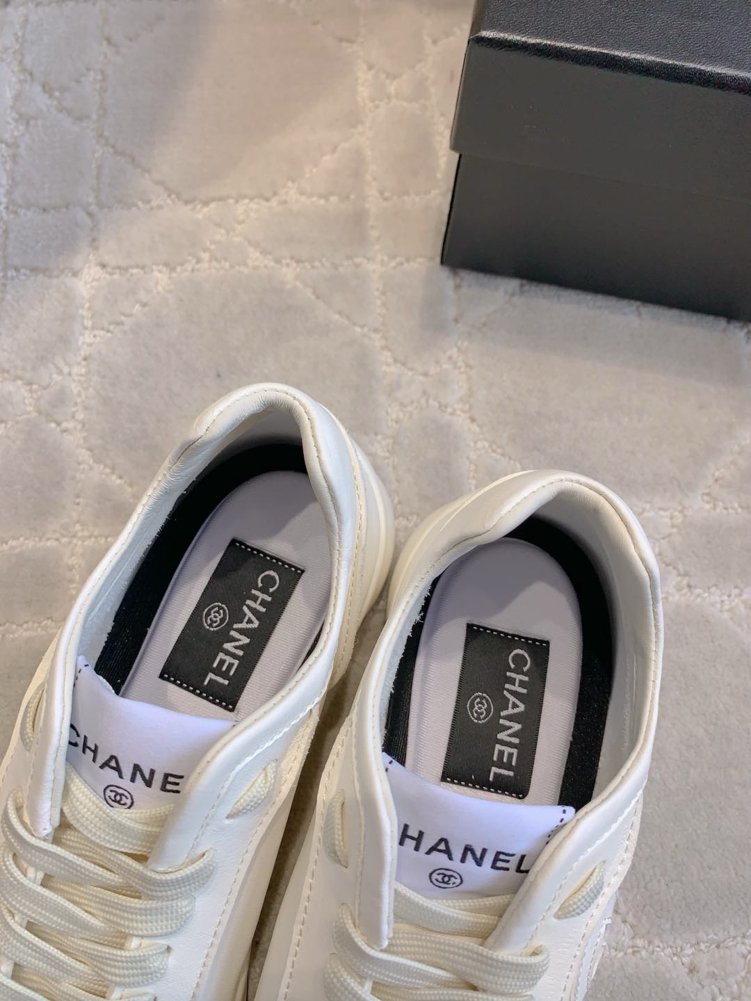 CC 26s Sneakers White Perforated Calfskin 906377