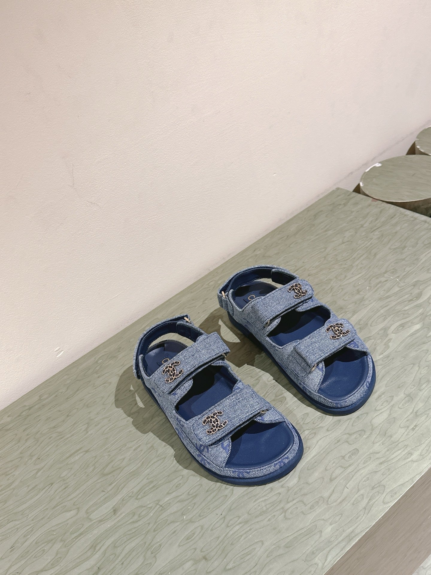 CC 25C Dad Sandals Blue Denim 462227
