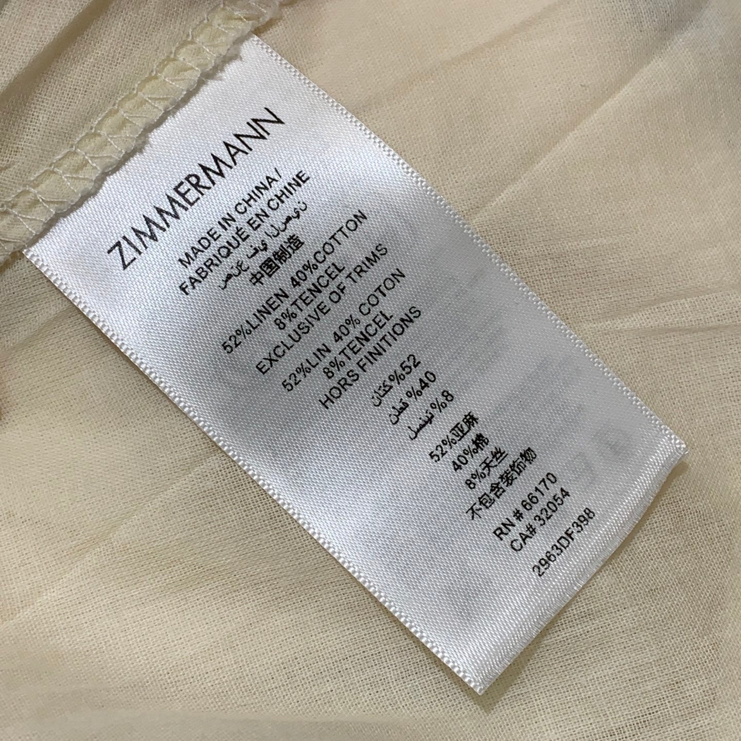 Zimmermann 2026 Dress 396077