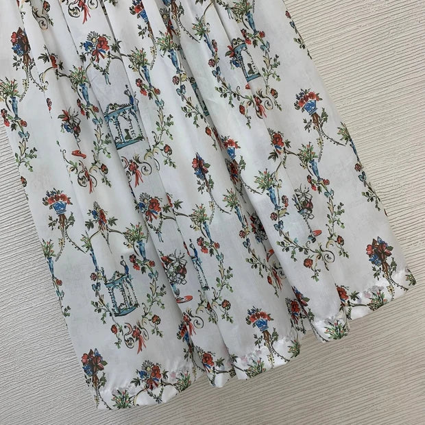Dior 2026 Midi Skirt Multicolors Cotton 411783