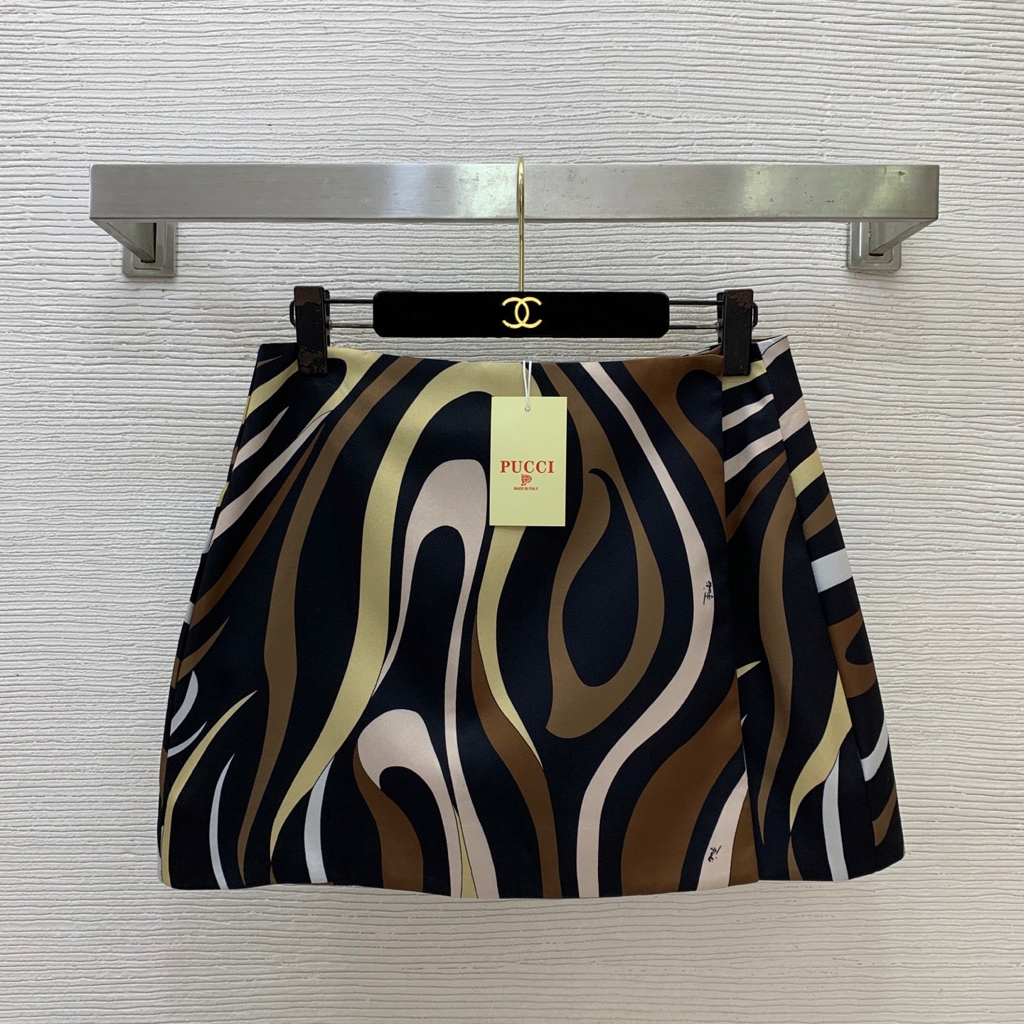 Pucci 26s Mini Skirt Silk 410541