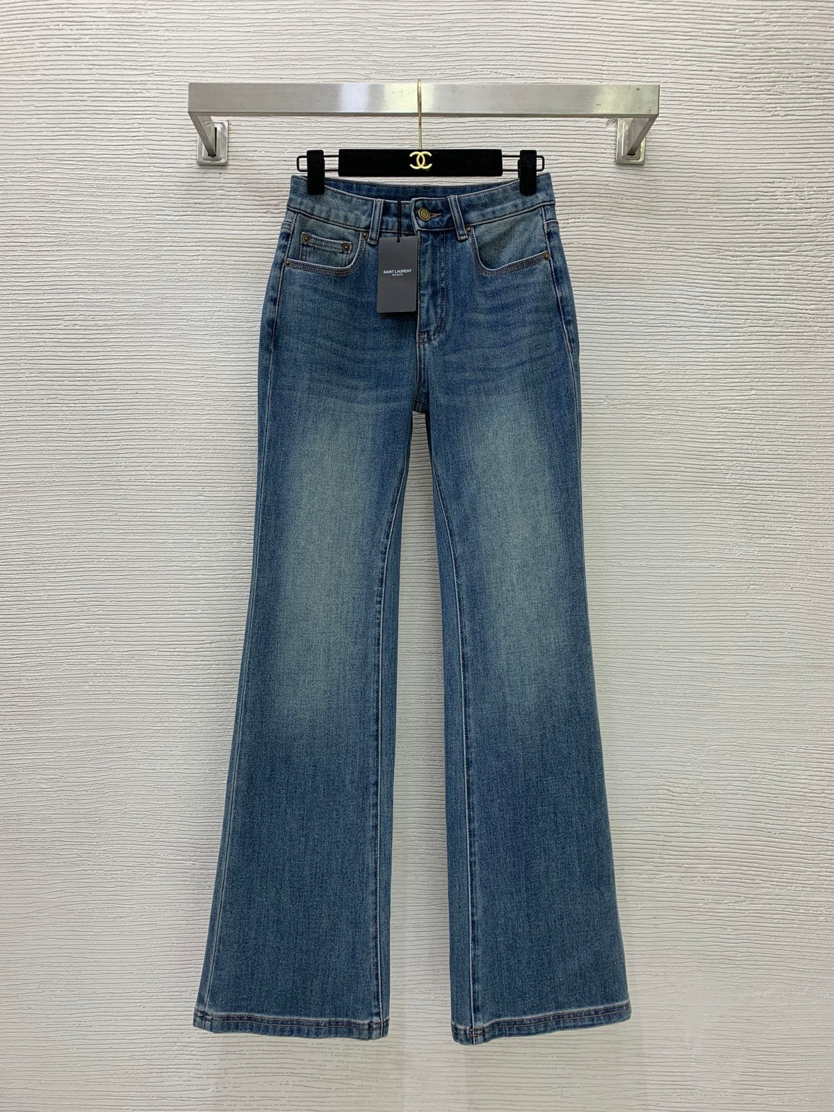 YSL 26s Jeans Flare Denim 445352