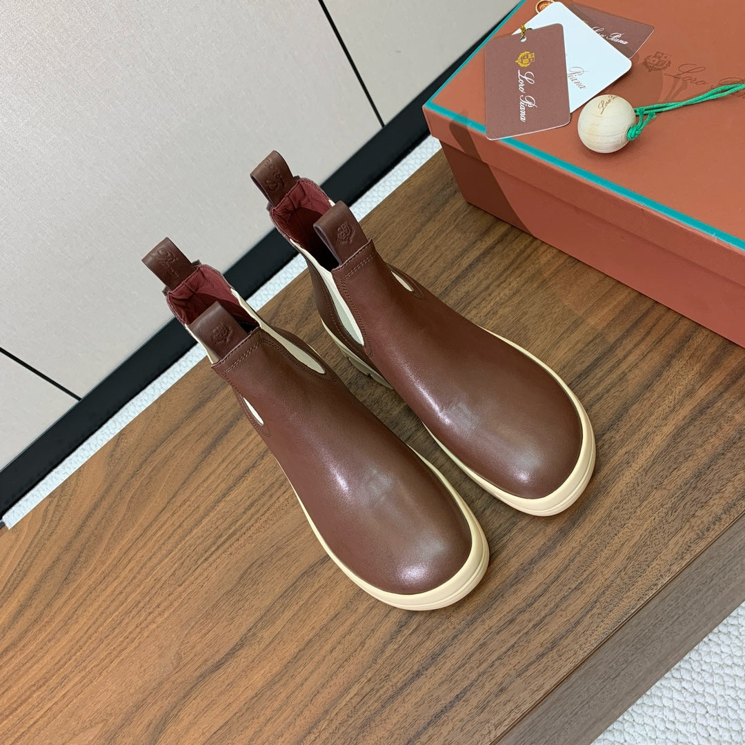 LP Lakeside Ankle Boots Brown Leather 503757