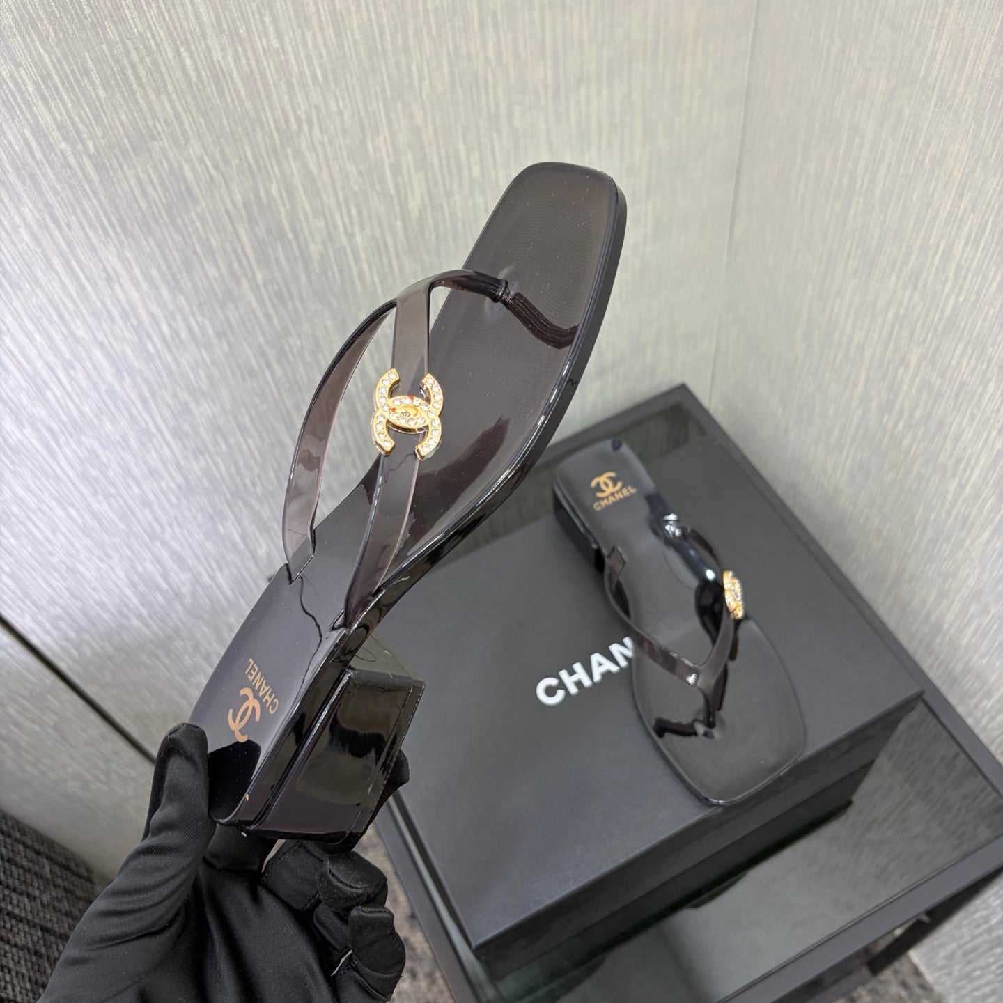 CC 2026 Thong Sandal Black TPU 826024