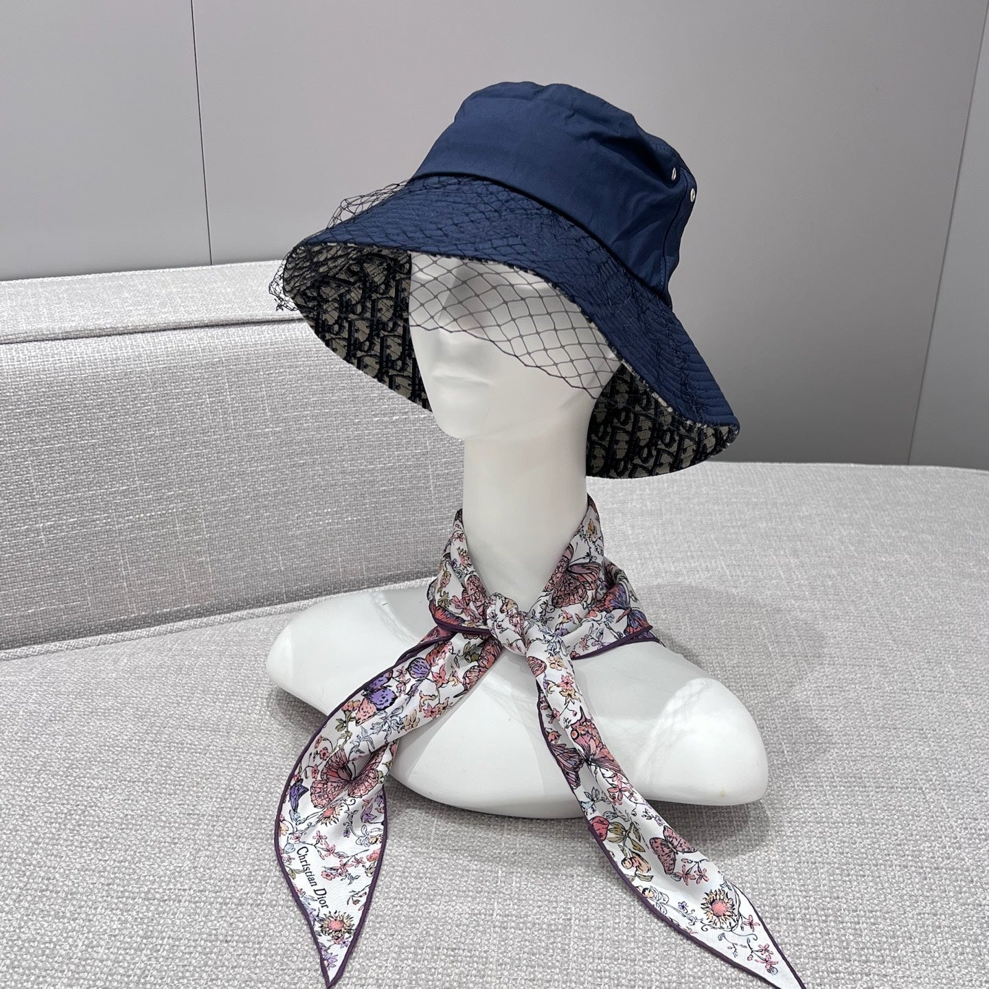 Dior 26s Scarf 110cm In Silk 262830
