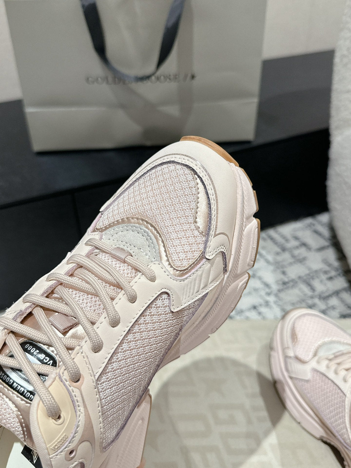 GGDB Marathon Sneakers Pink Mesh 980471