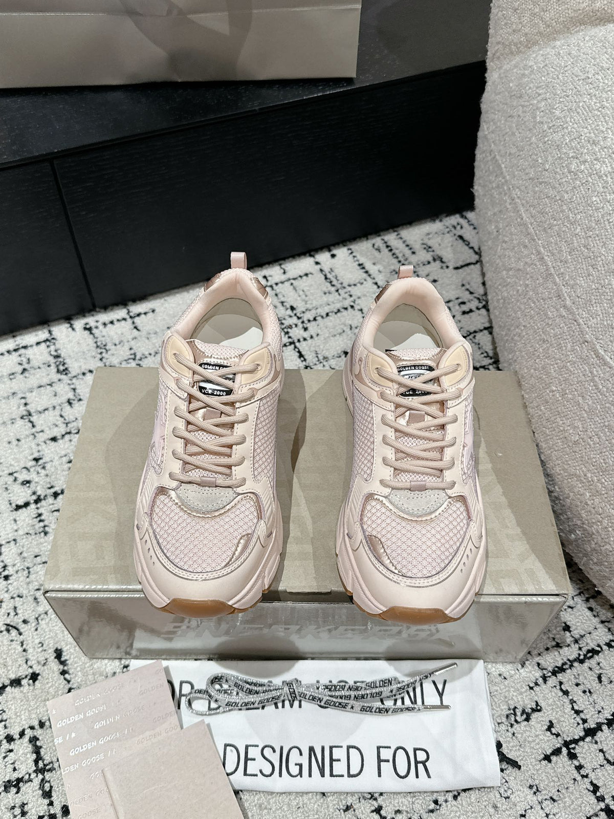 GGDB Marathon Sneakers Pink Mesh 980471