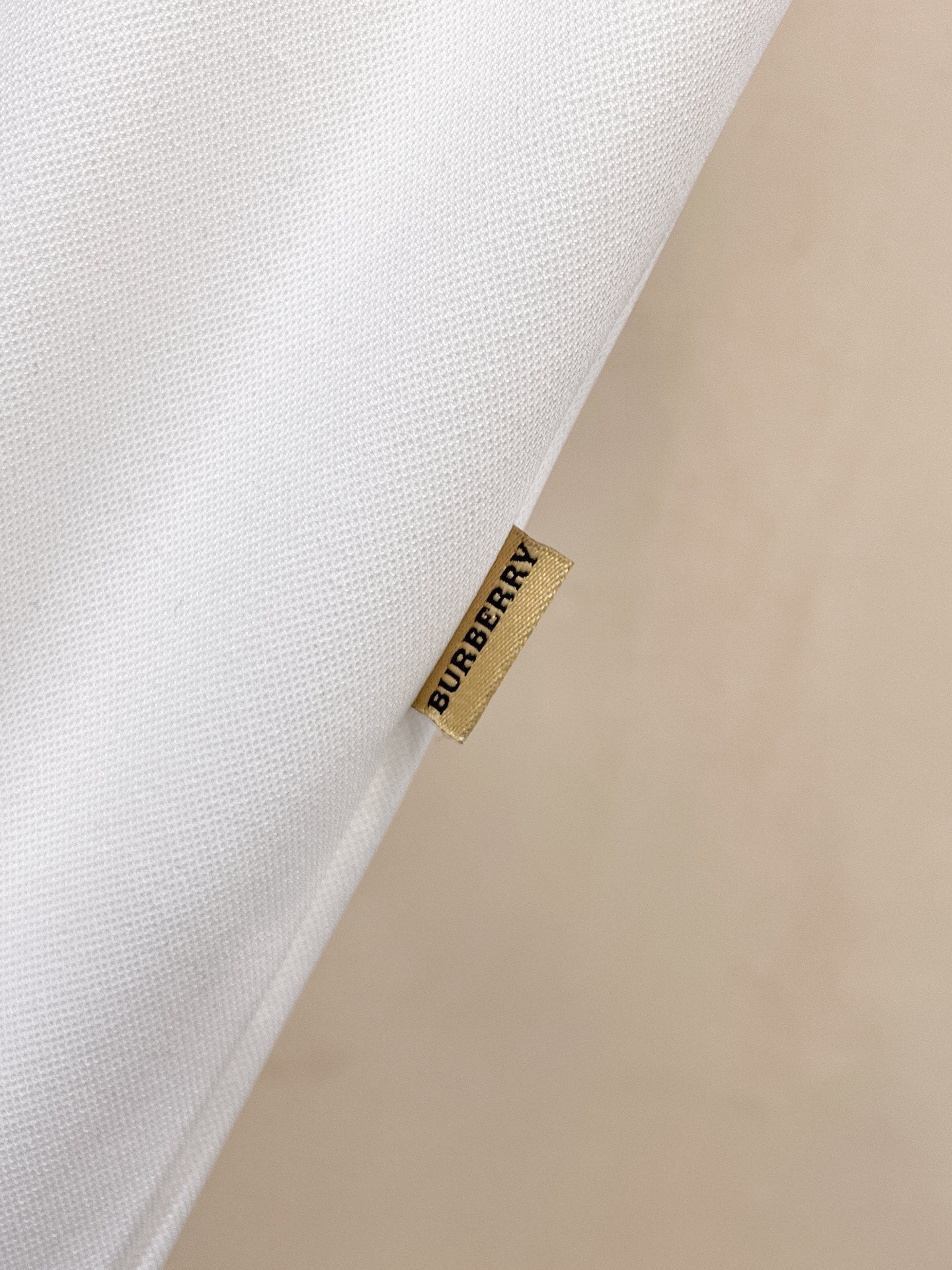 BRR Men Short-Sleeve Polo Shirt White Silk
