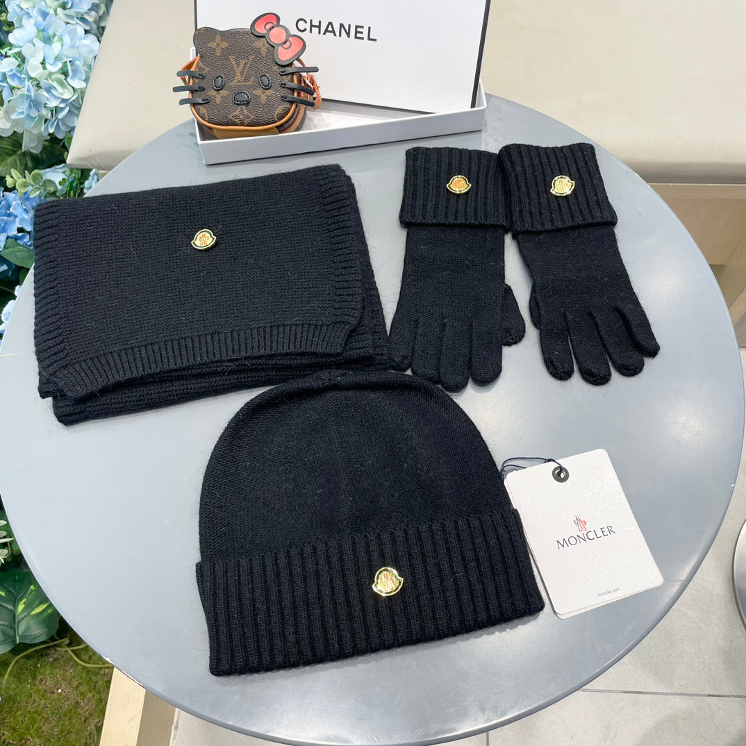 MC 26s Winter Knit Set Black Wool 499301