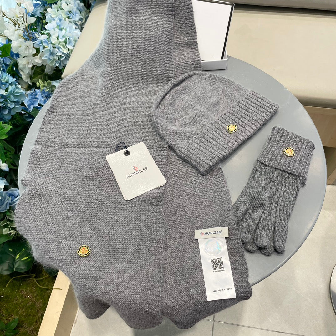 MC 26s Winter Knit Set Grey Wool 499303