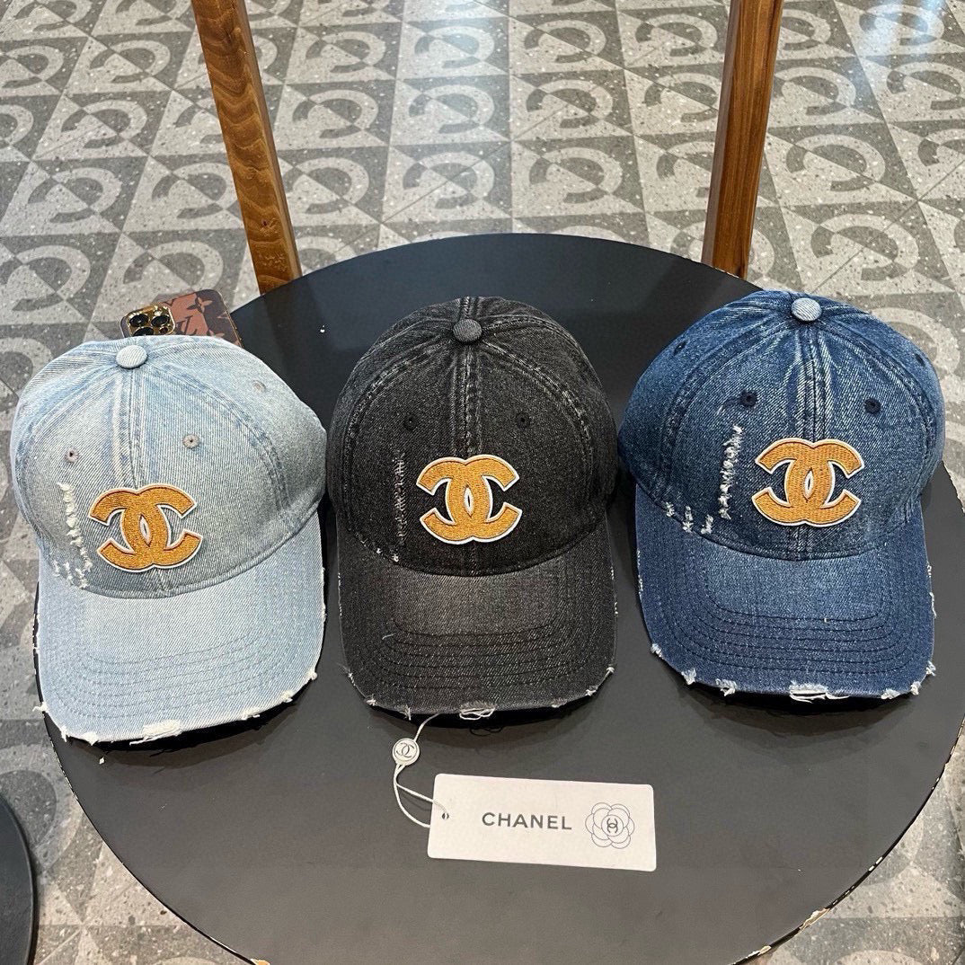 CC Logo Denim Hat 205644