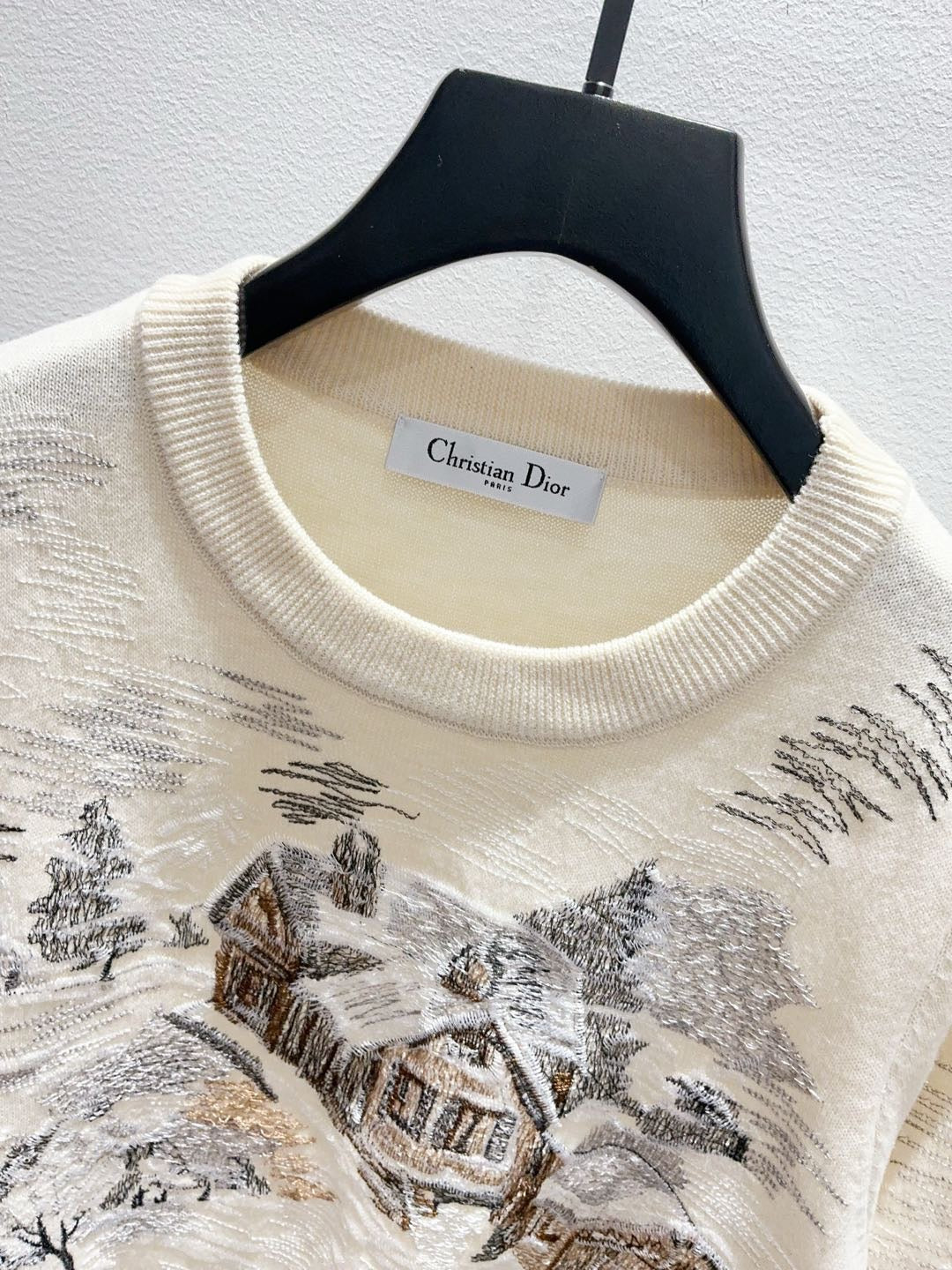 CD 26s Sweater Multicolor d'Hiver Wool Knit 448173