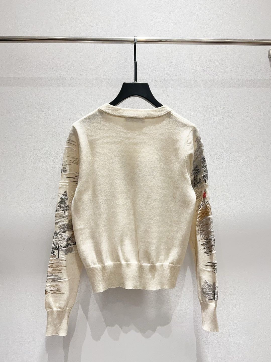 CD 26s Sweater Multicolor d'Hiver Wool Knit 448173
