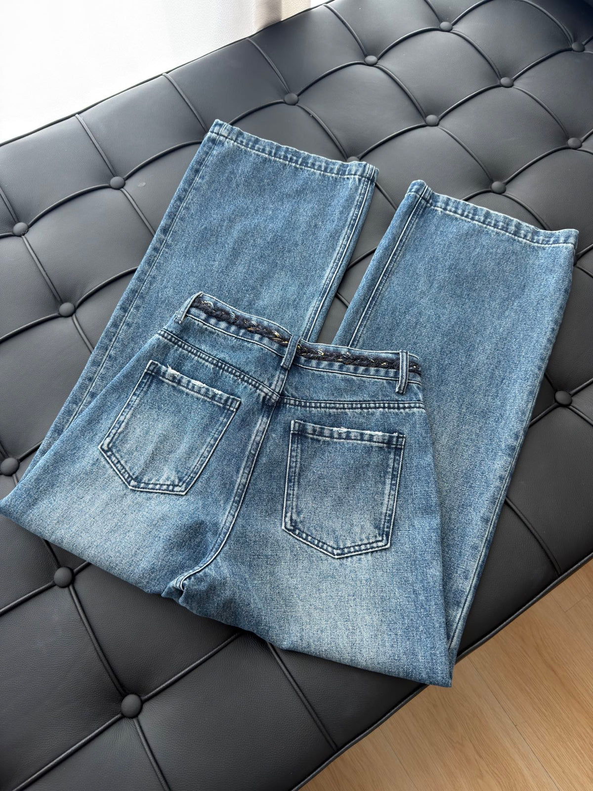 Chanel 2026 Jeans Blue Denim Cotton 435473