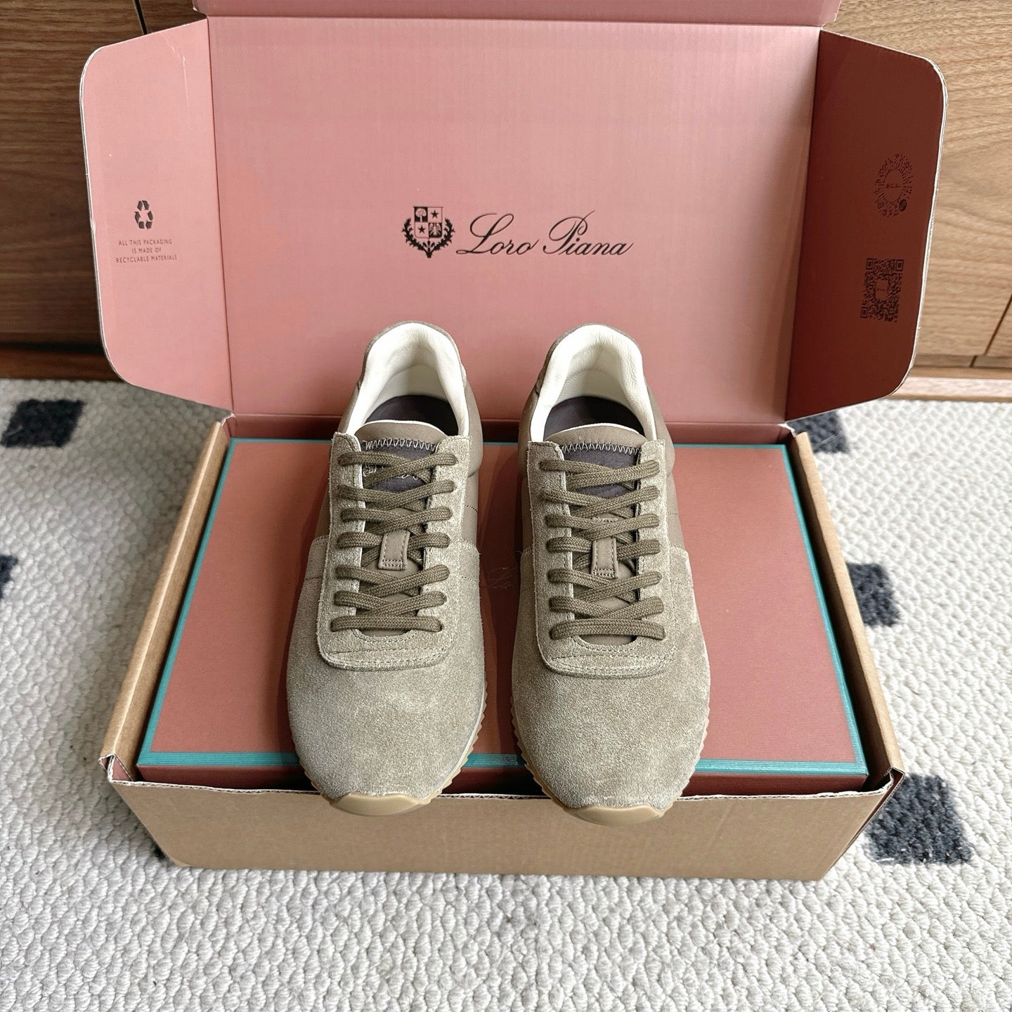 LP Fast Walk Sneaker Olive Suede 924588
