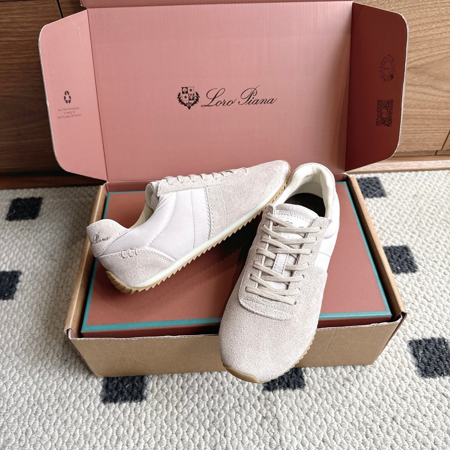LP Fast Walk Sneaker Light Taupe Suede 924590