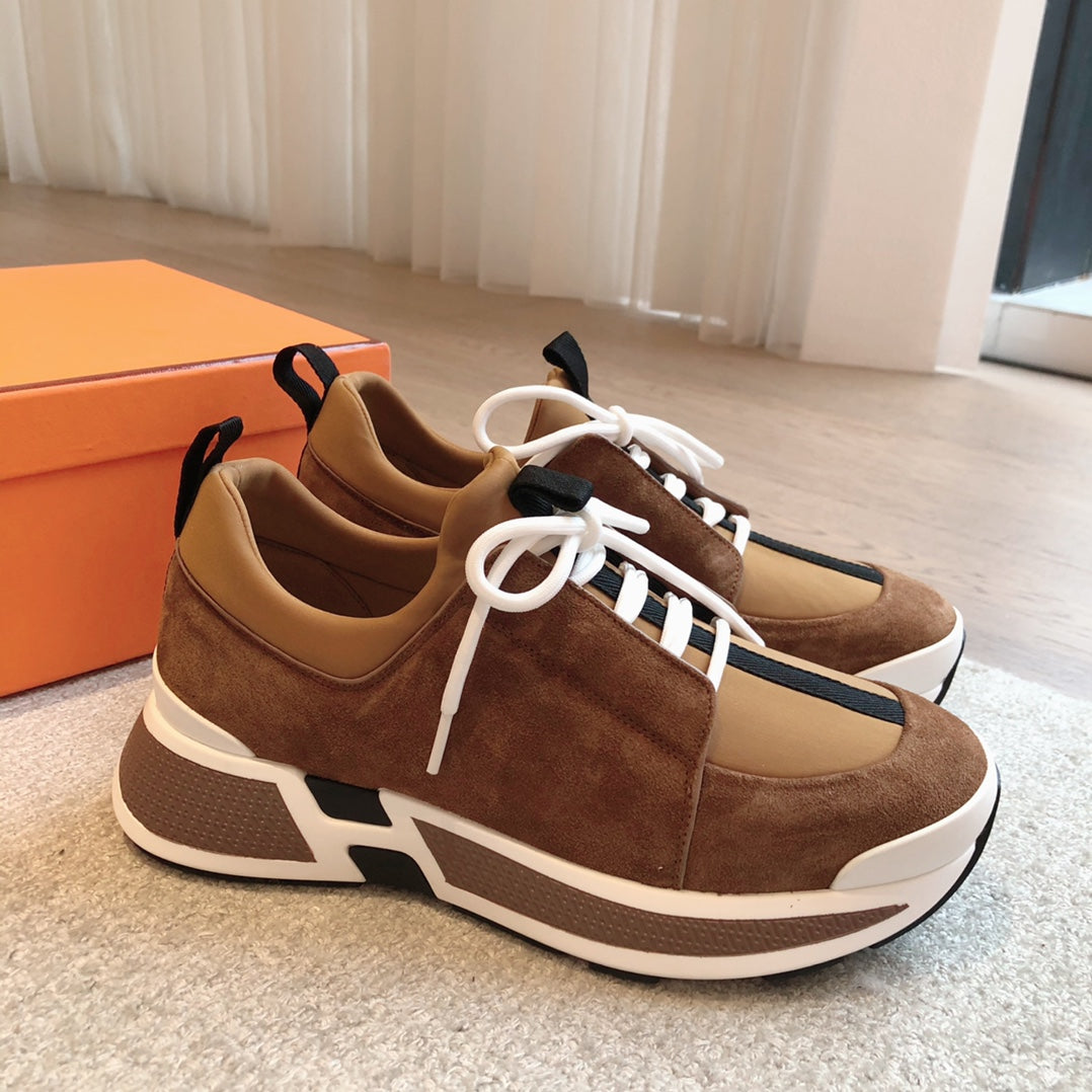 HM Hugo Sneakers Dark Brown Suede 933469