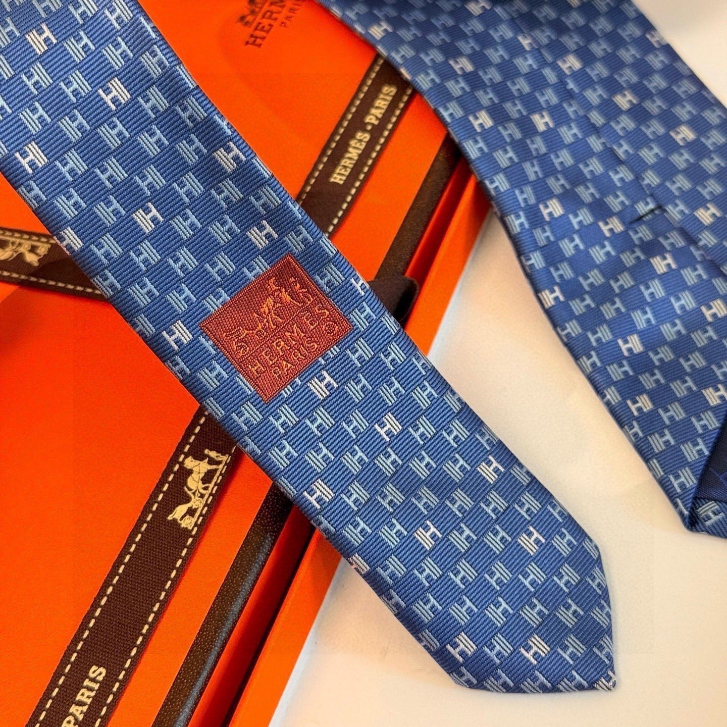 HM Men's Ties Twill Silk 437514