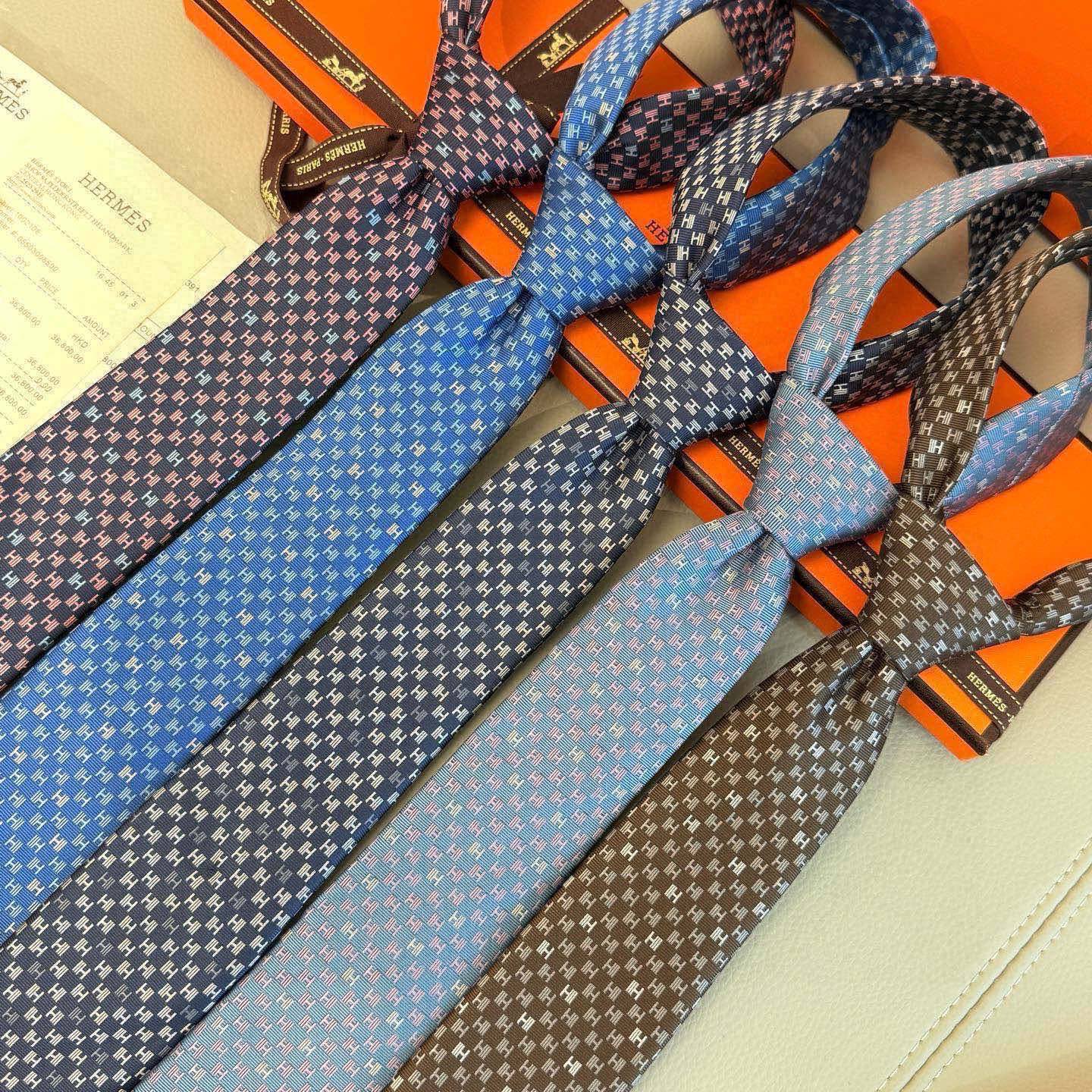 HM Men's Ties Twill Silk 437514