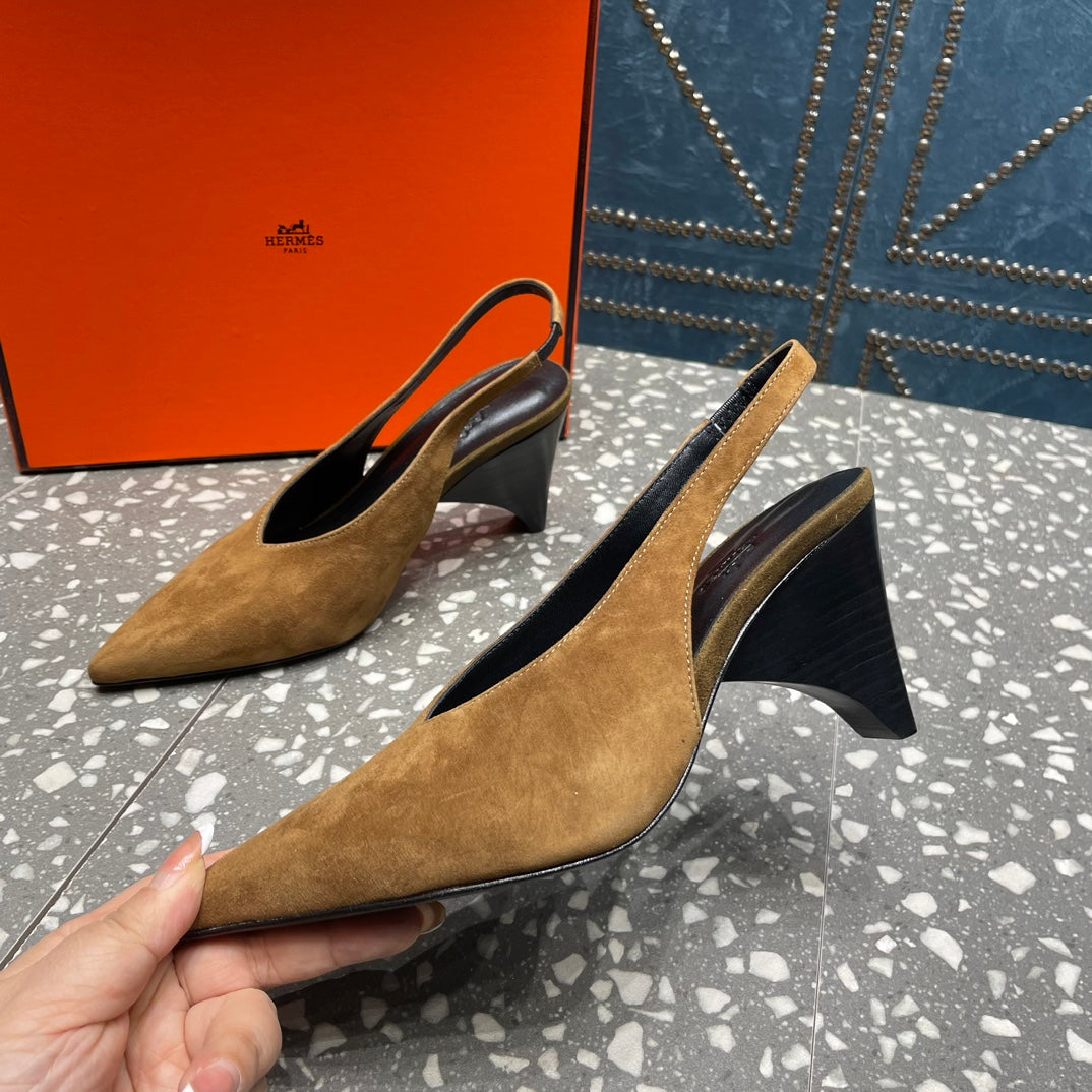 HM Intime 70 Pump Brown Suede 962929