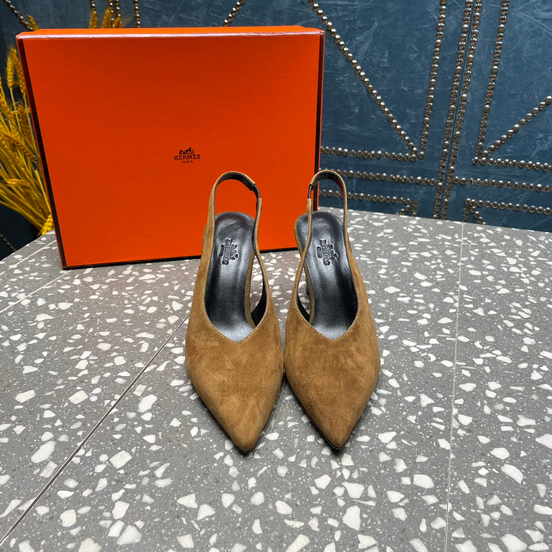 HM Intime 70 Pump Brown Suede 962929