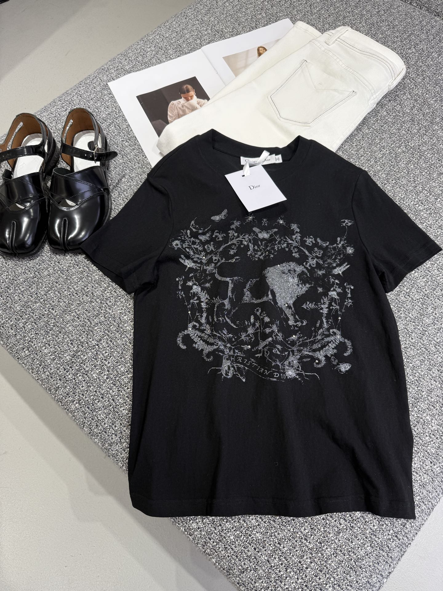 Dior 25C T-shirt Black 228232