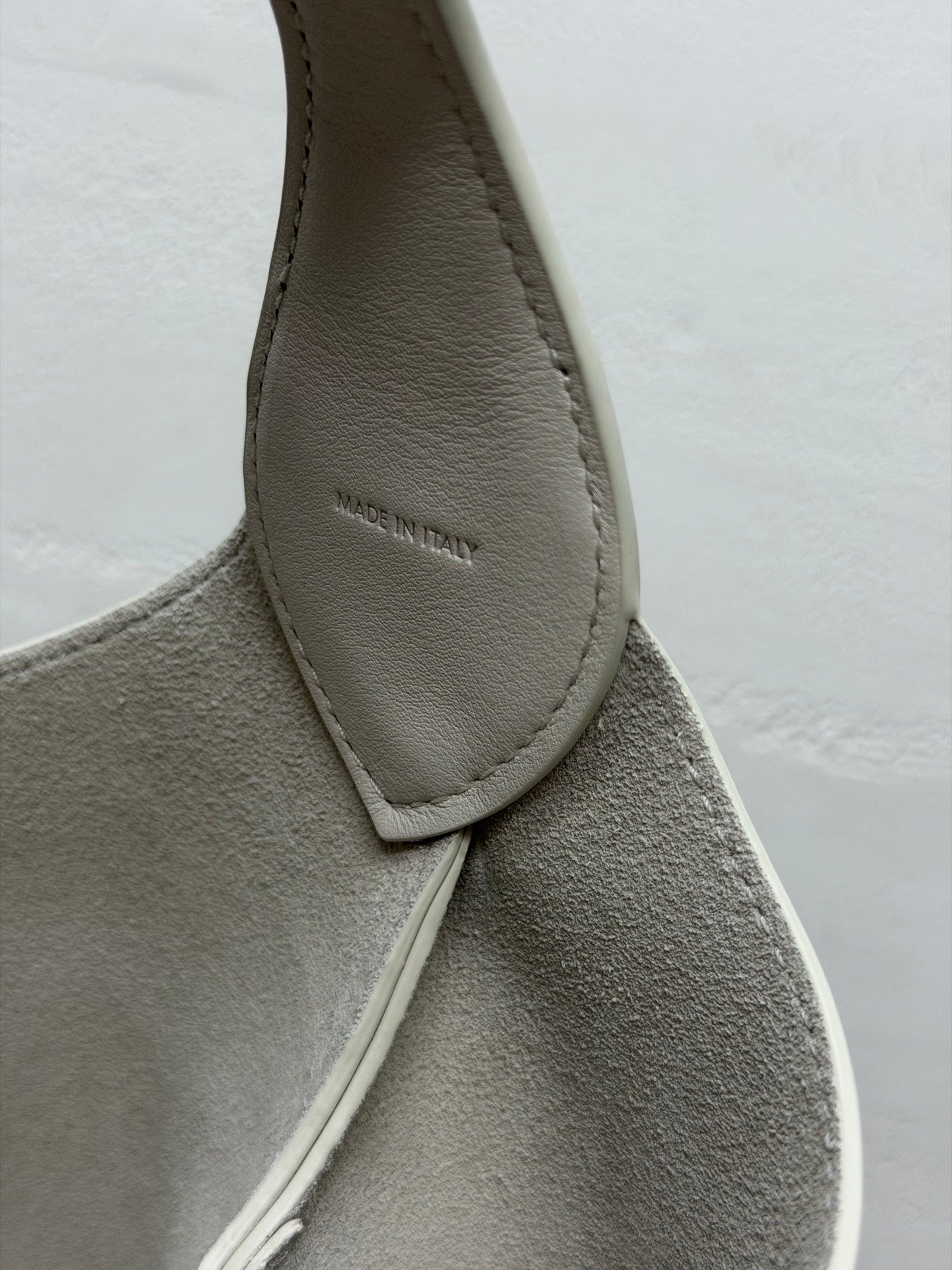 Celine Small Hobo White Supple Smooth Calfskin