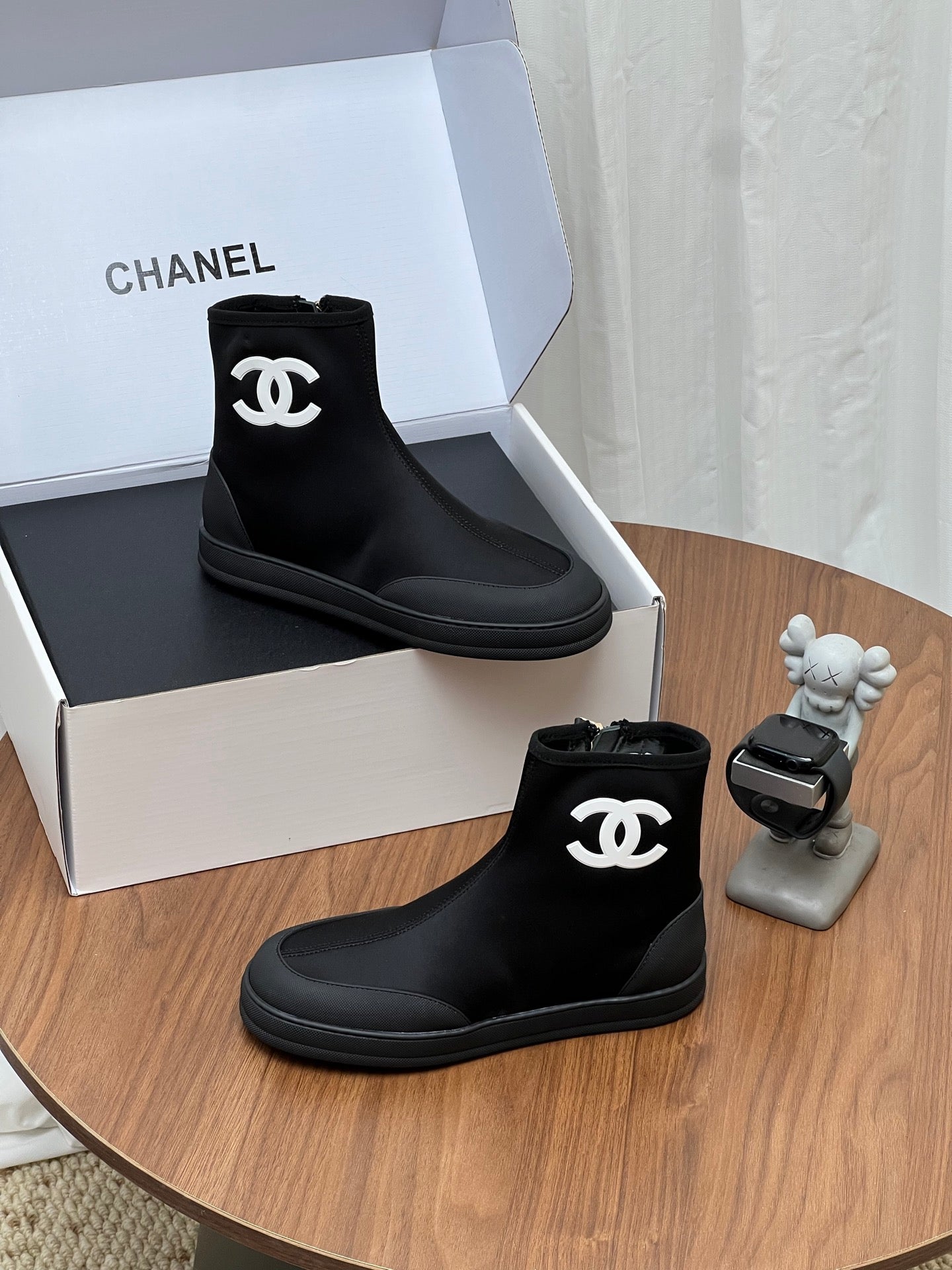 CC Coco Beach 2026 Boots Black Fabric Rubber 846556