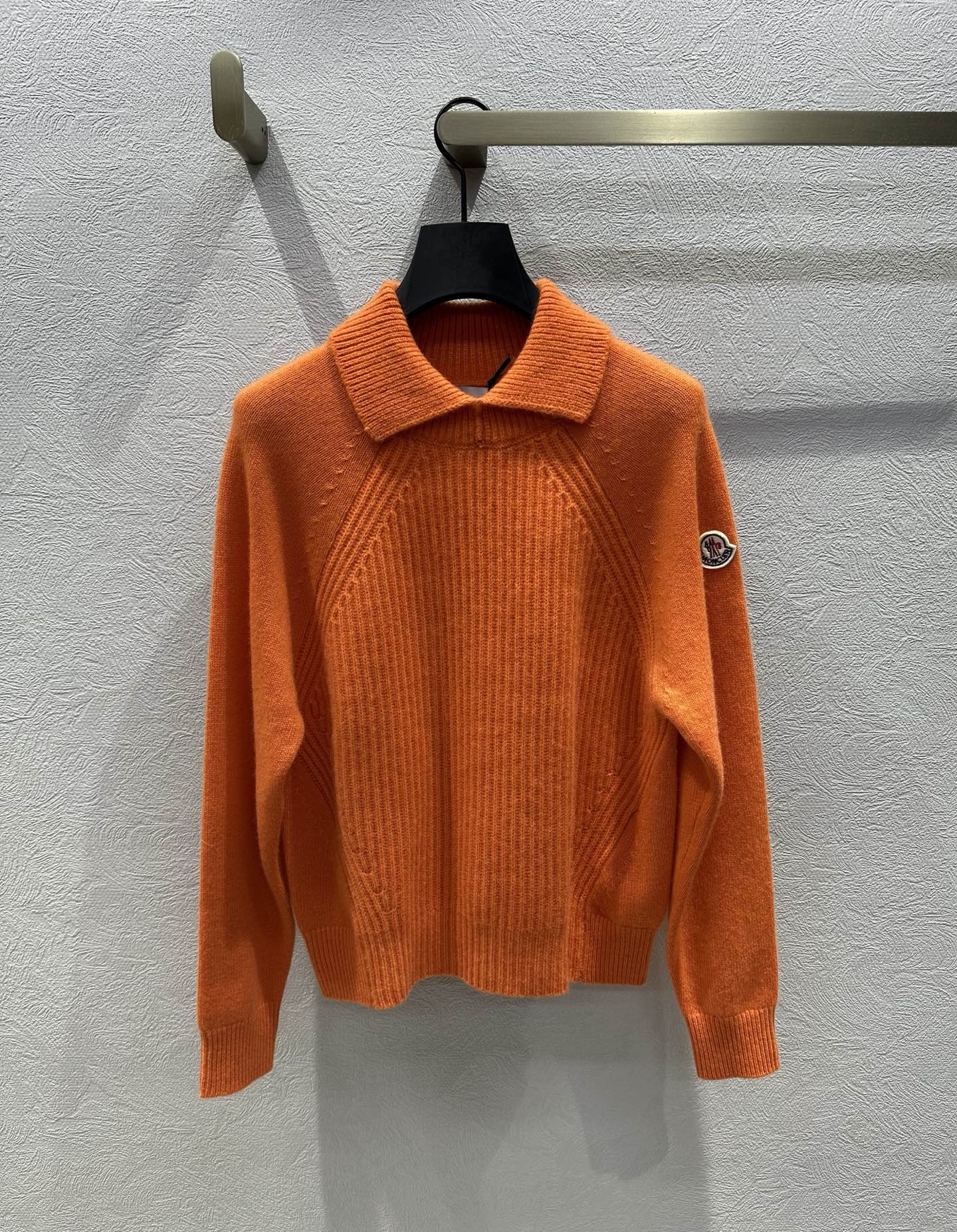 MC 2025 Turtleneck Sweater Orange Cashmere