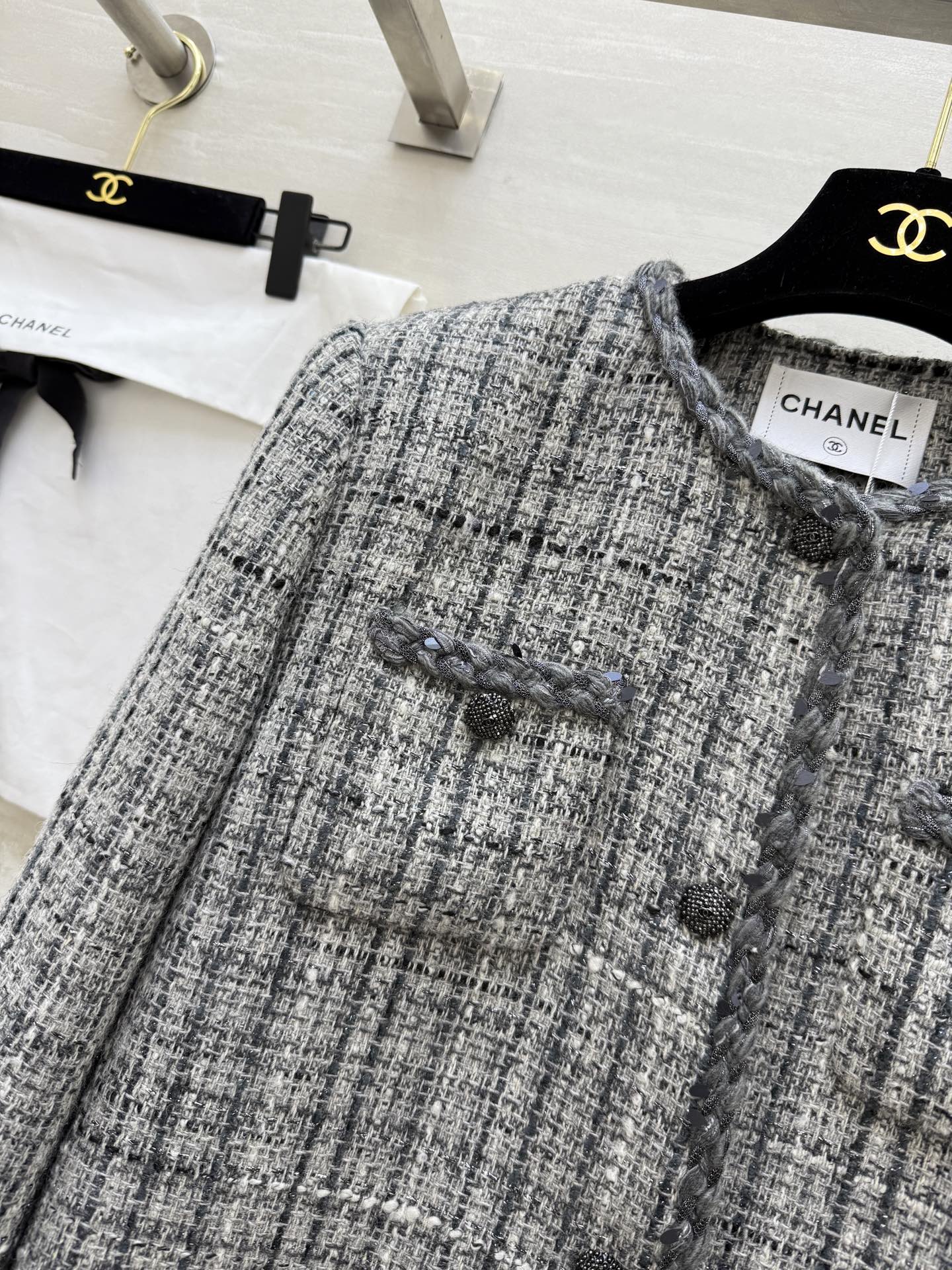 CC 26s Jacket Grey Tweed 343357