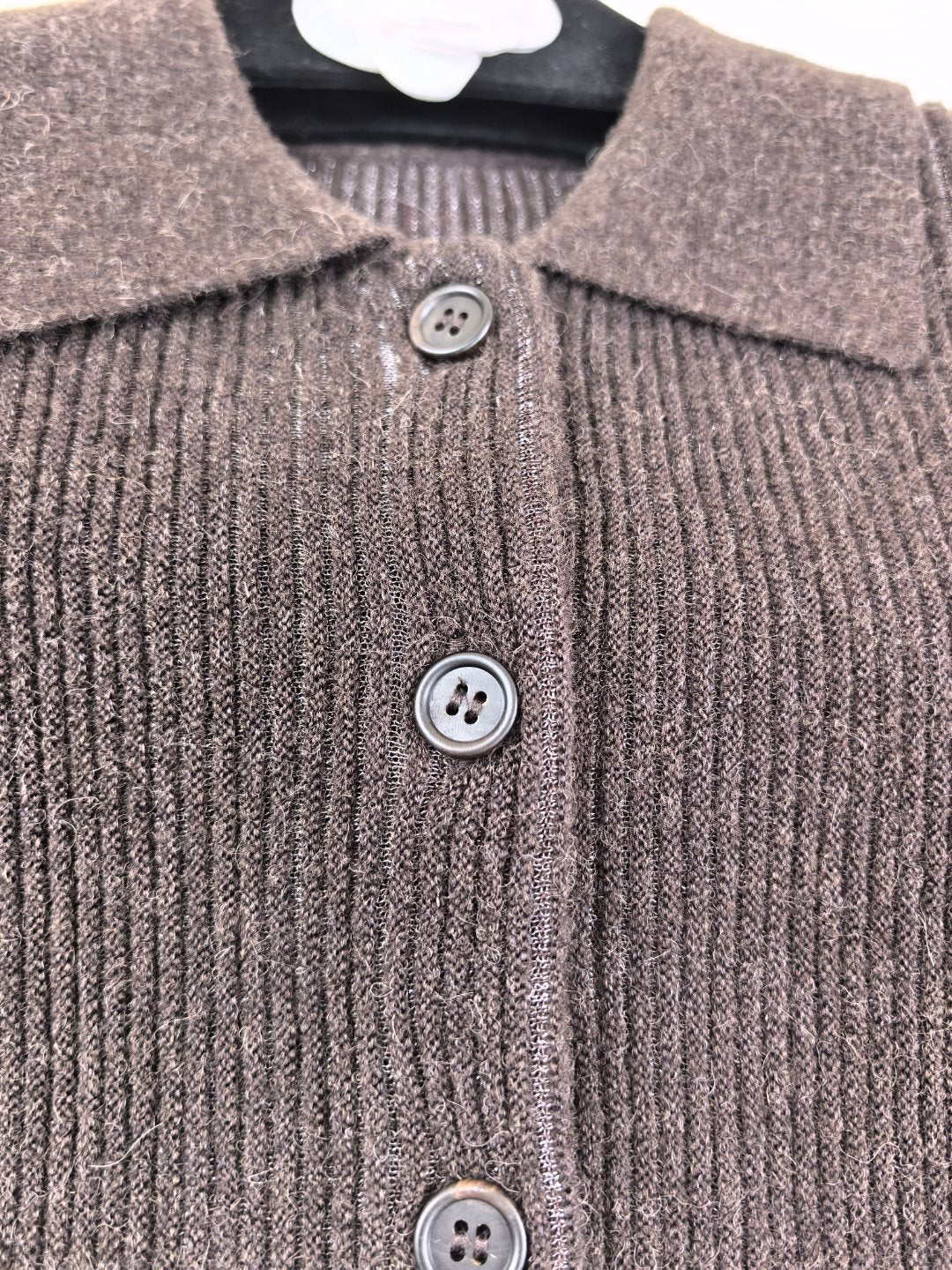 BC Slim Fit Long Sleeve Cardigan with Lapel 424812