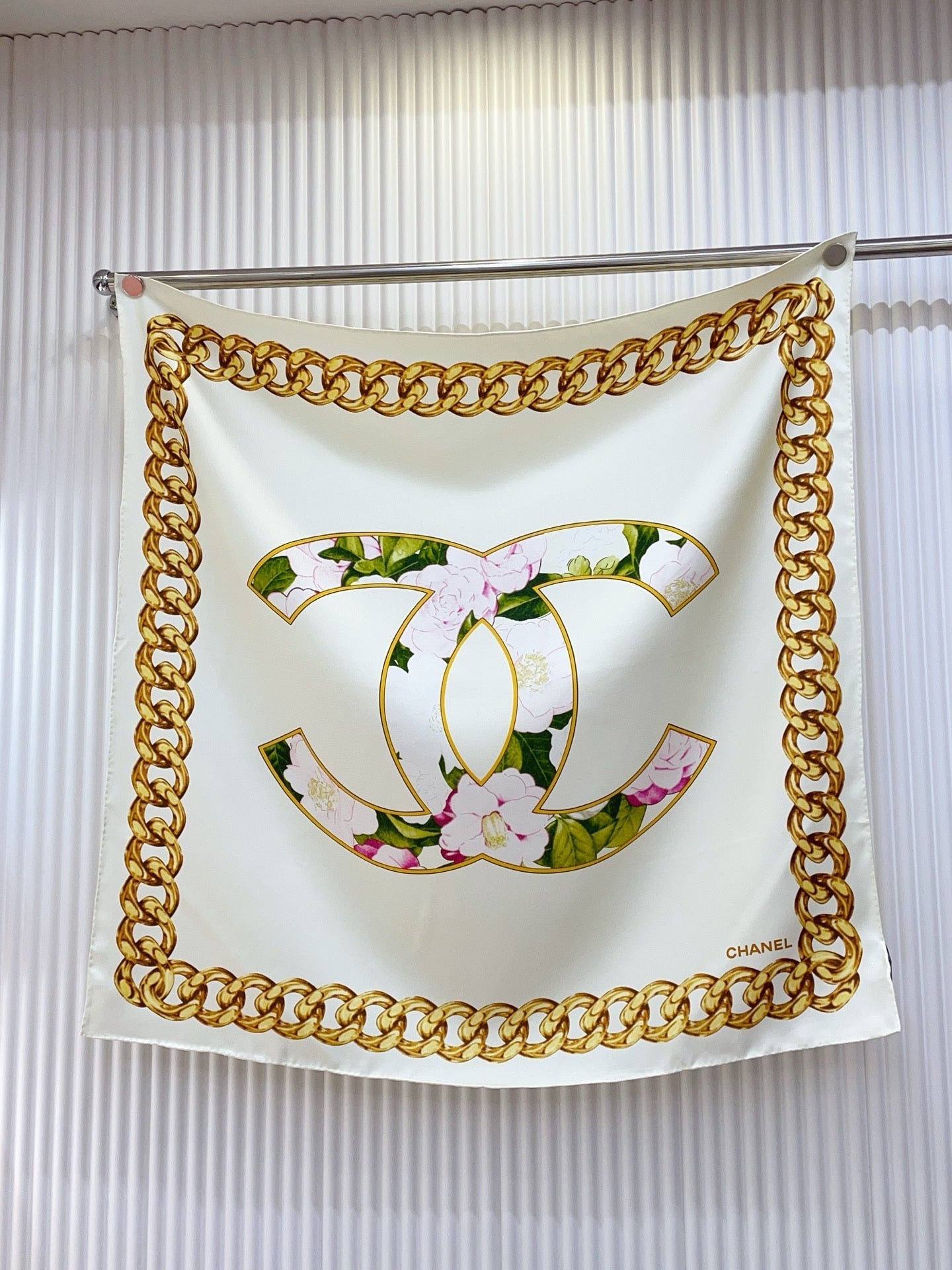 CC Scarf 90x90 Colorful Twill Silk 444764