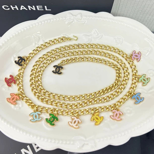 Chanel 2026 Enamel CC Chain Belt 214359