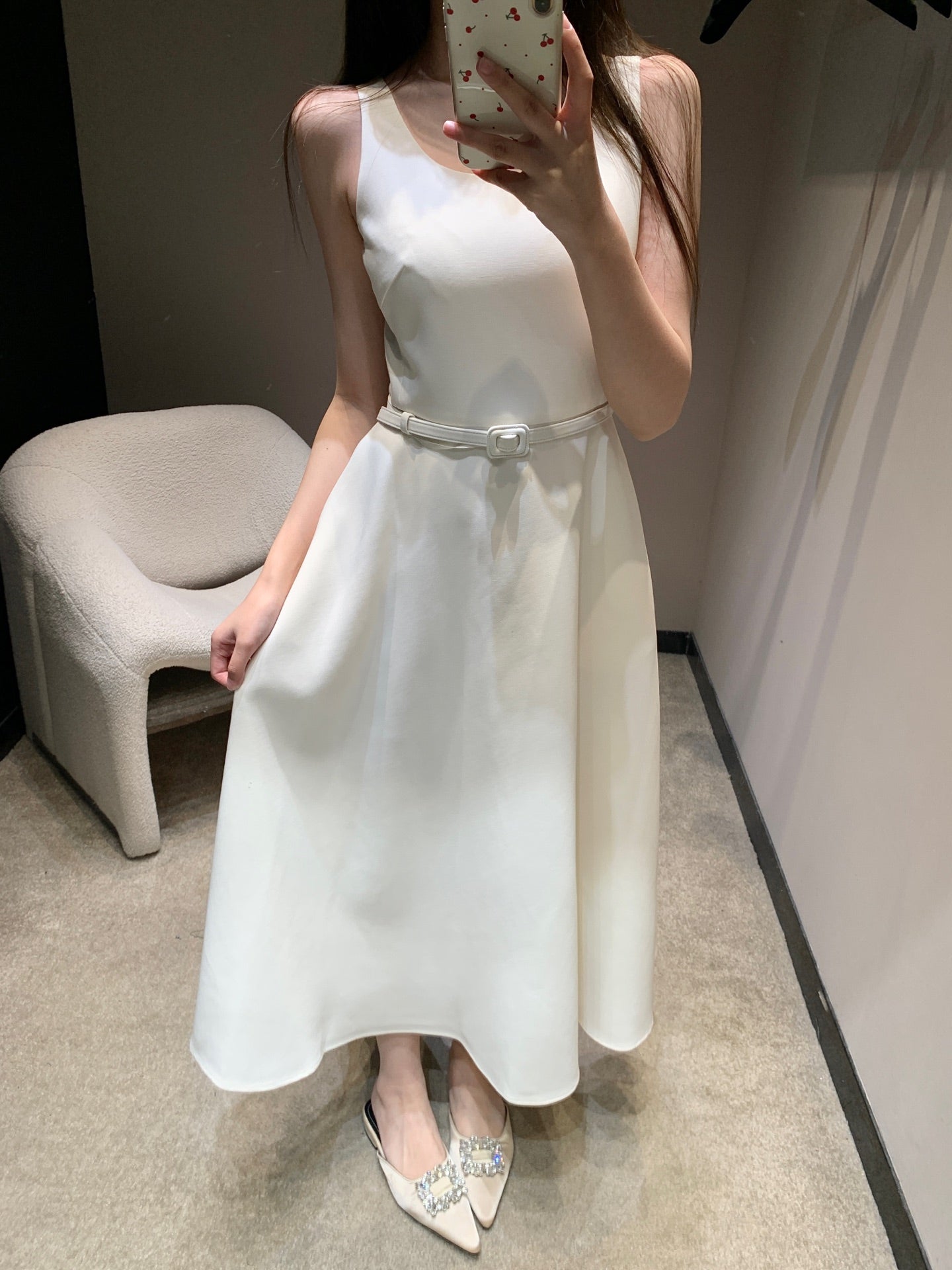 Dior 26s Sleeveless Long Dress 1112
