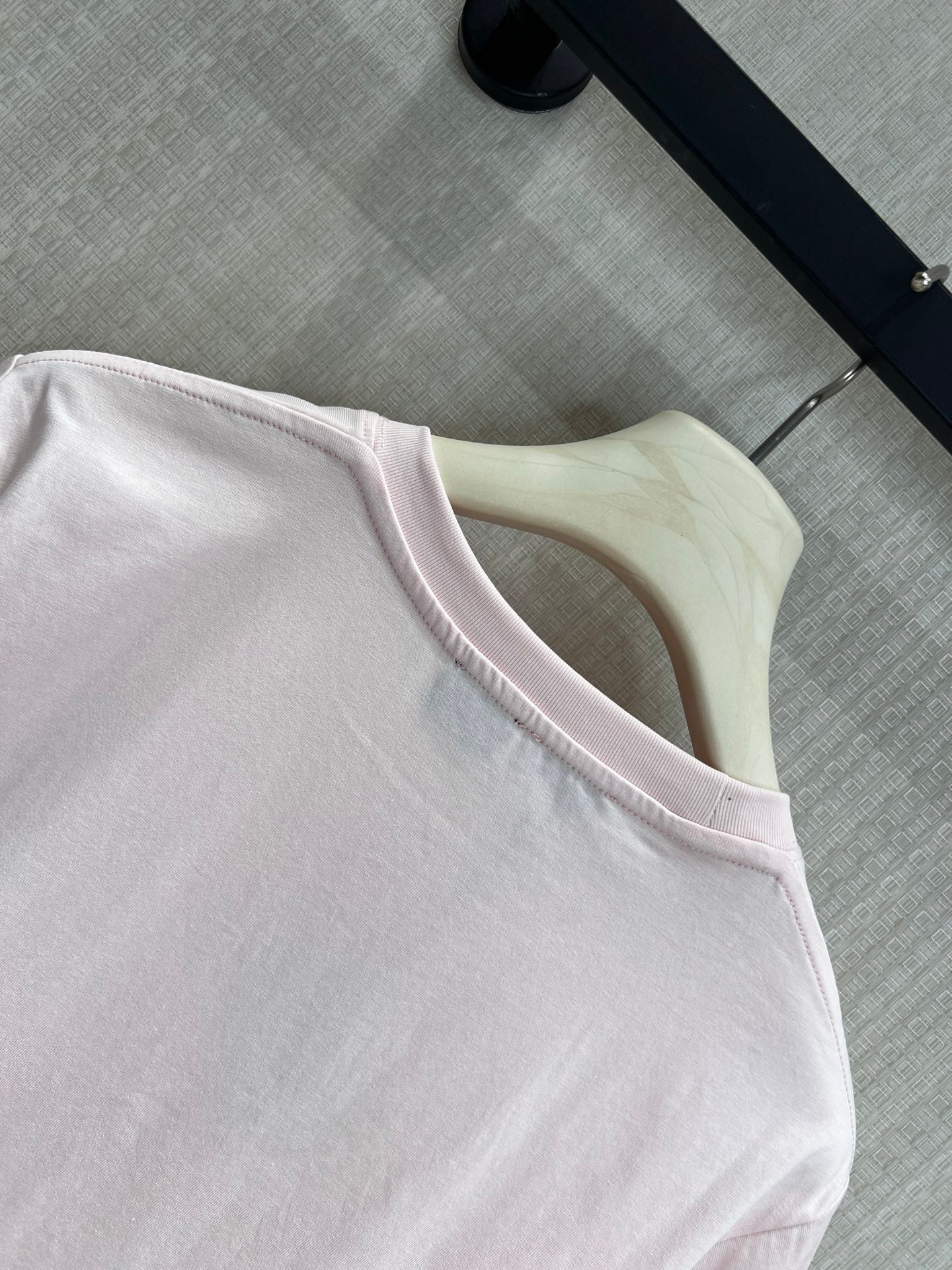 Loewe Regular Fit T-shirt Light Pink Cotton