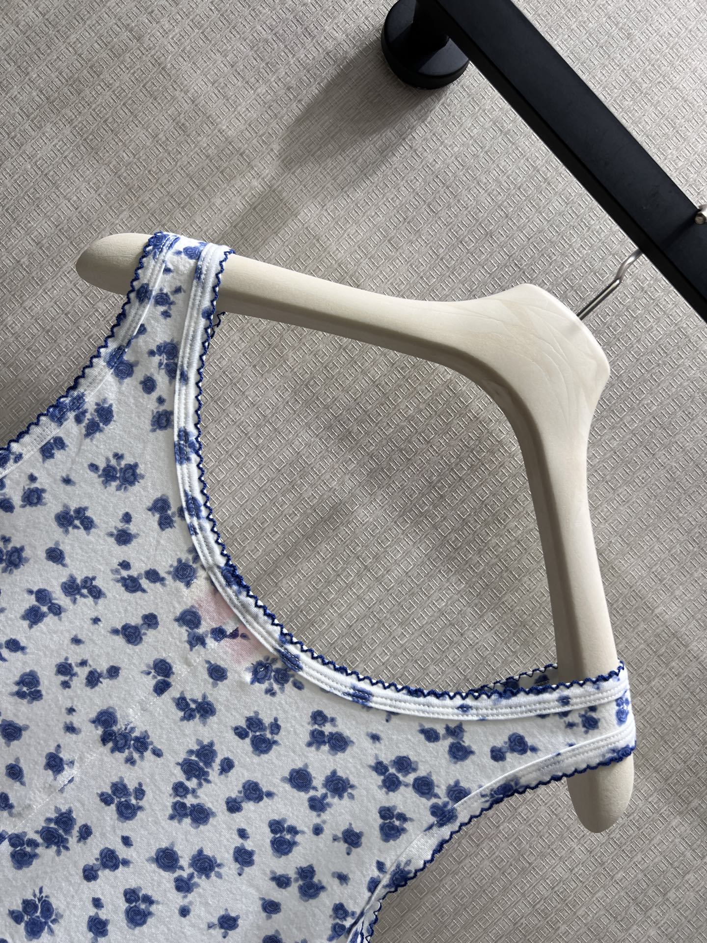 CC 26s Tank Top Blue White Cotton 397681