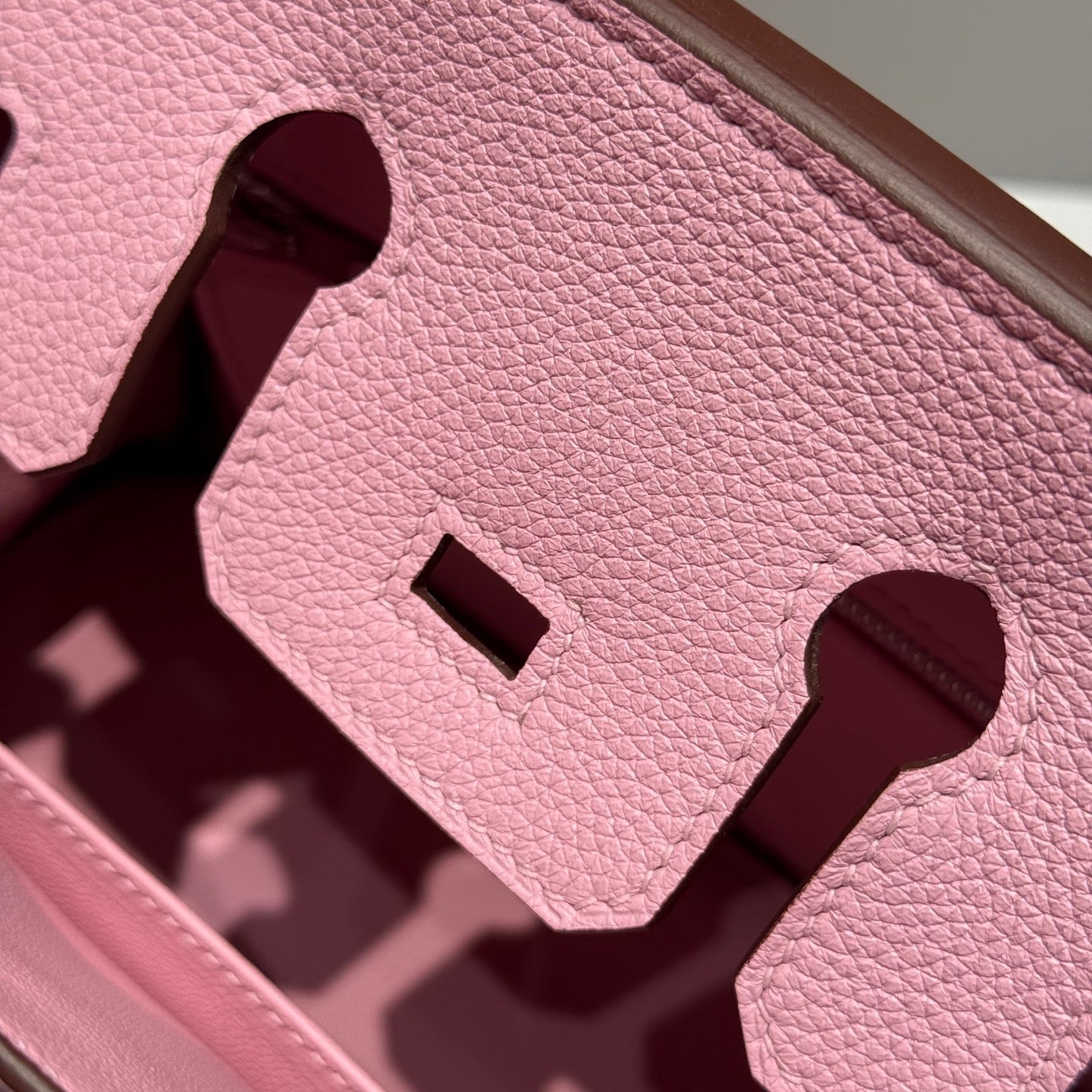 HM BIRKIN BABY PINK TOGO LEATHER SILVER HARDWARE 237506