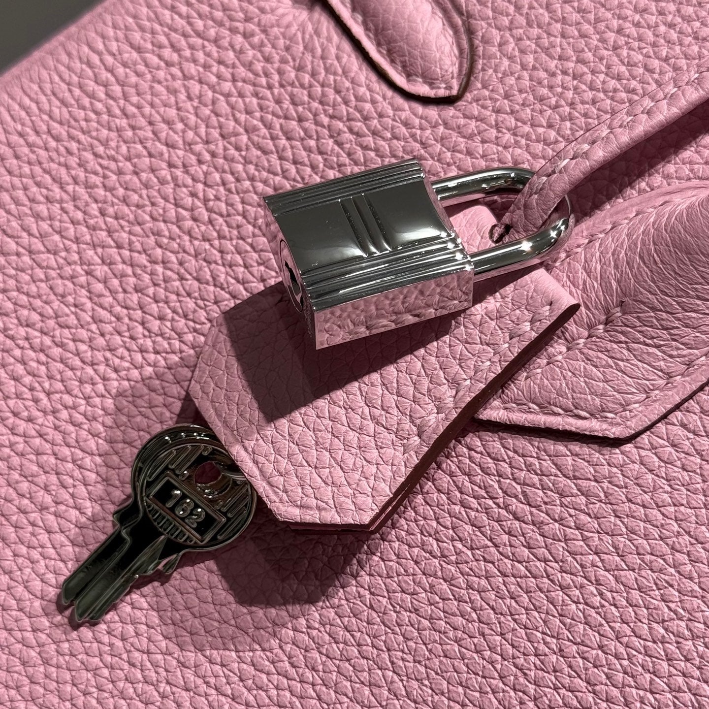 HM BIRKIN BABY PINK TOGO LEATHER SILVER HARDWARE 237506
