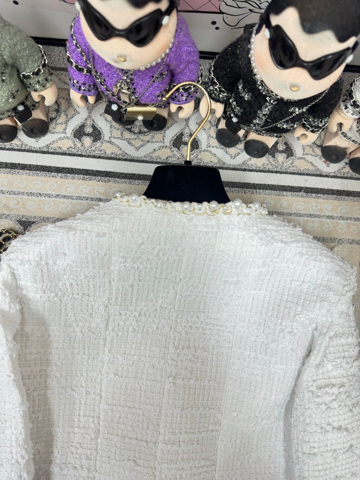 CC Jacket White Cotton Polyamide 237359
