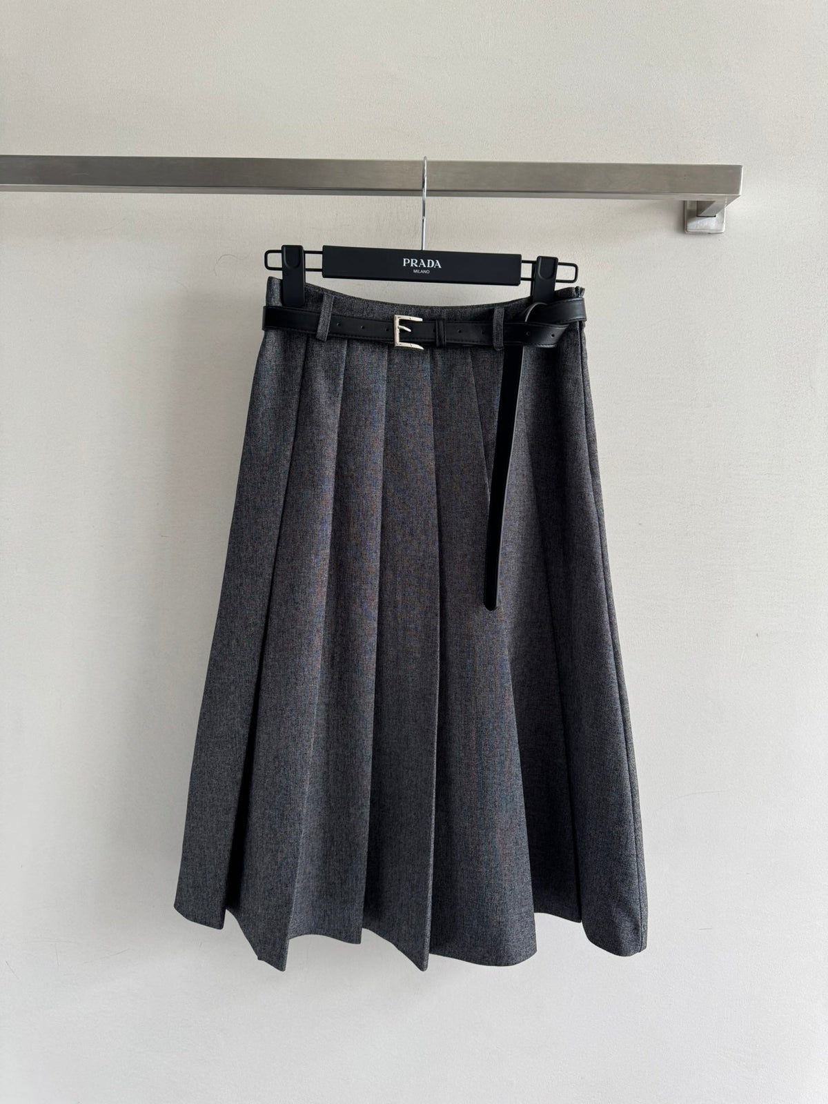 Prada 26s Suit Grey Wool 447219
