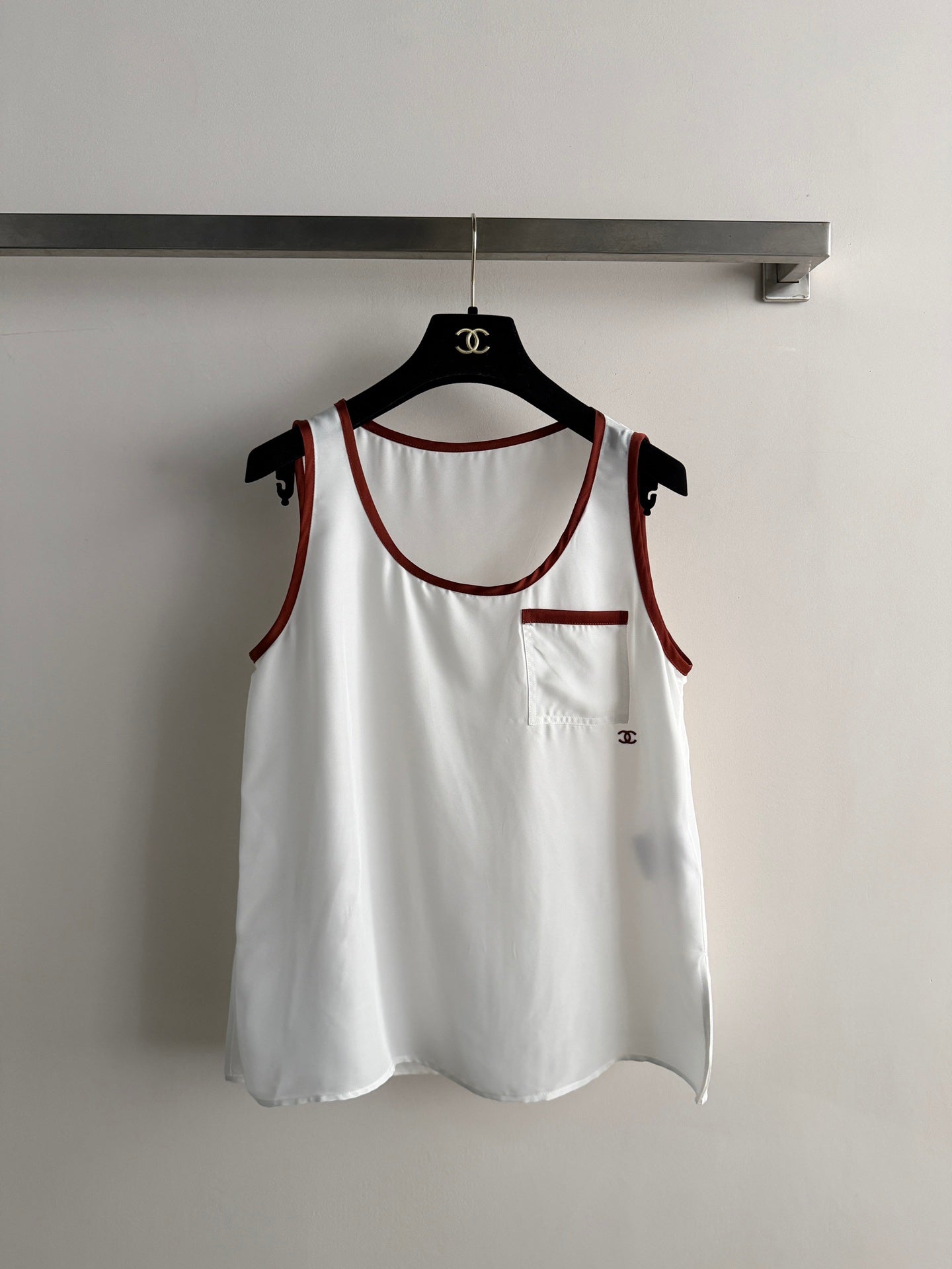 Chanel 26s Silk Top Style 1118