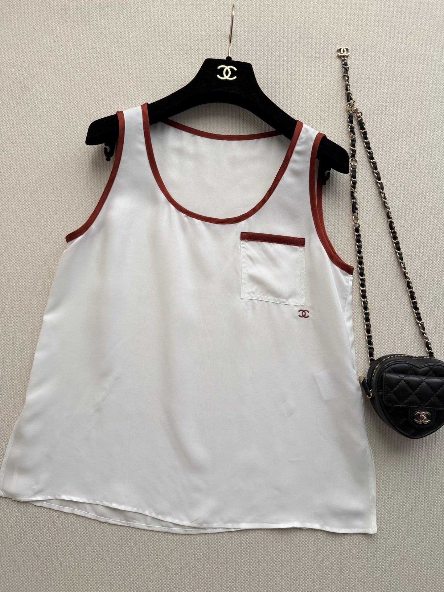 Chanel 26s Silk Top Style 1118