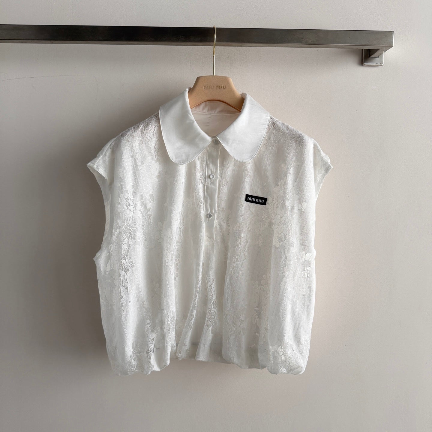 Miu 26s Sleeveless Polo Top 1228