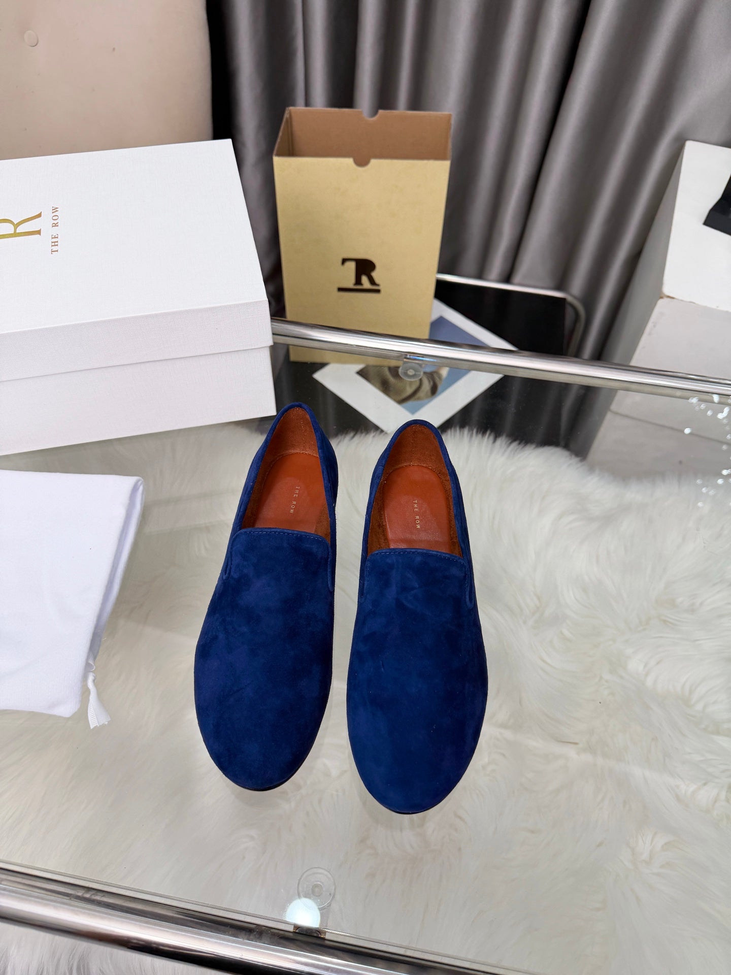 TR Adam Loafer Two Loafer Blue Suede 832652