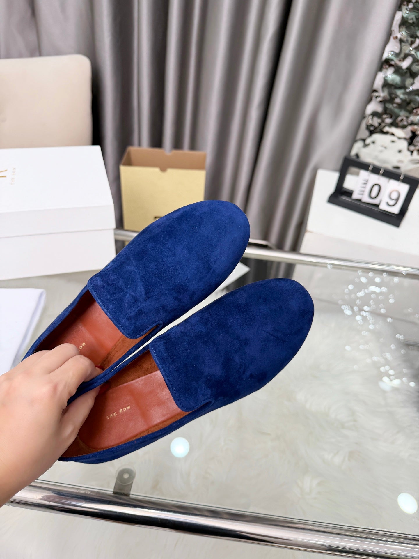 TR Adam Loafer Two Loafer Blue Suede 832652