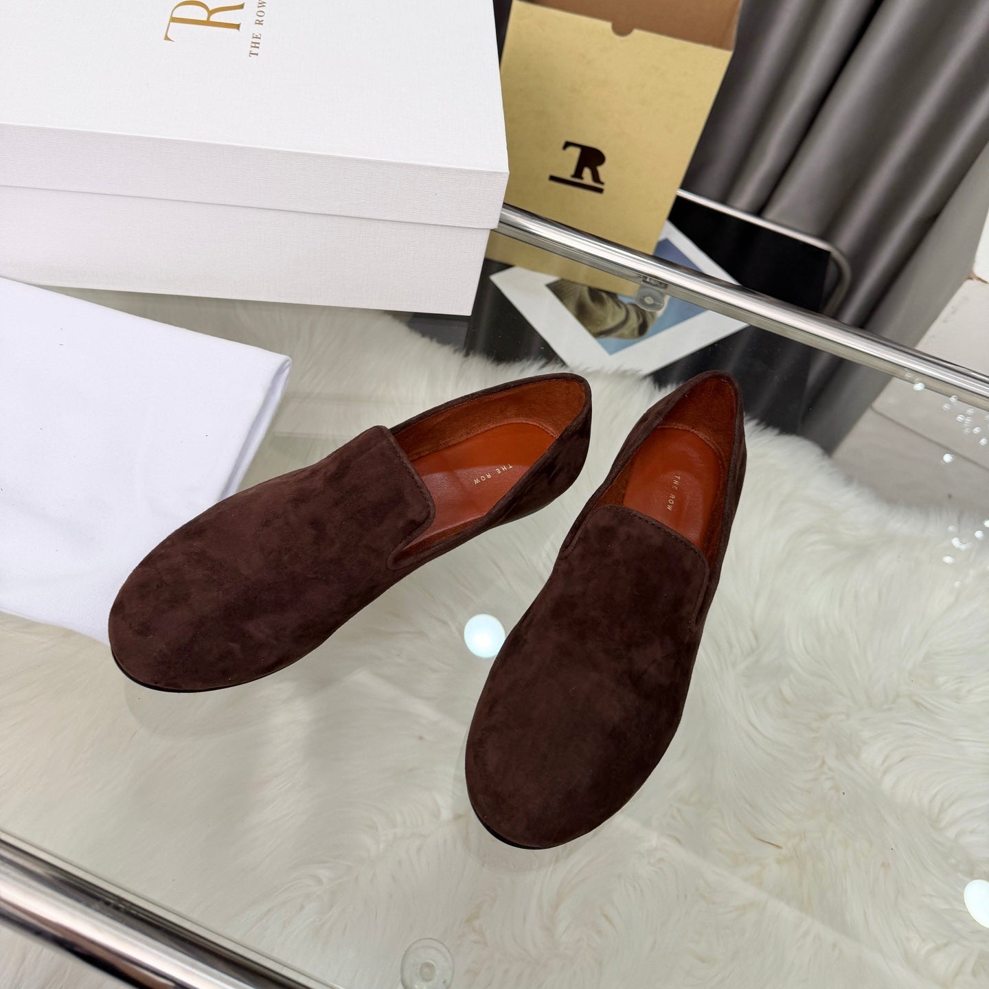 TR Adam Loafer Two Loafer Coffee Suede 832651