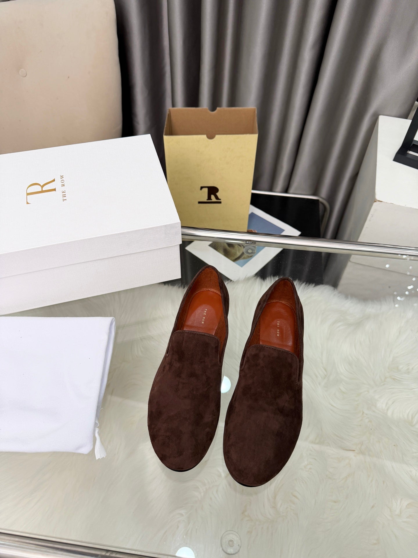 TR Adam Loafer Two Loafer Coffee Suede 832651