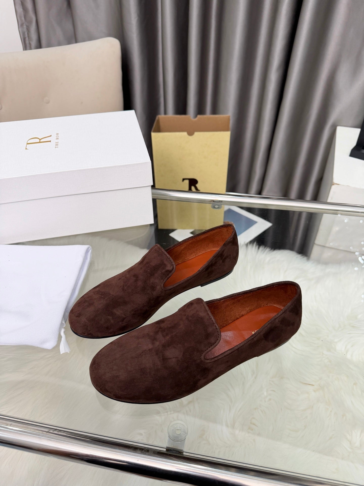 TR Adam Loafer Two Loafer Coffee Suede 832651