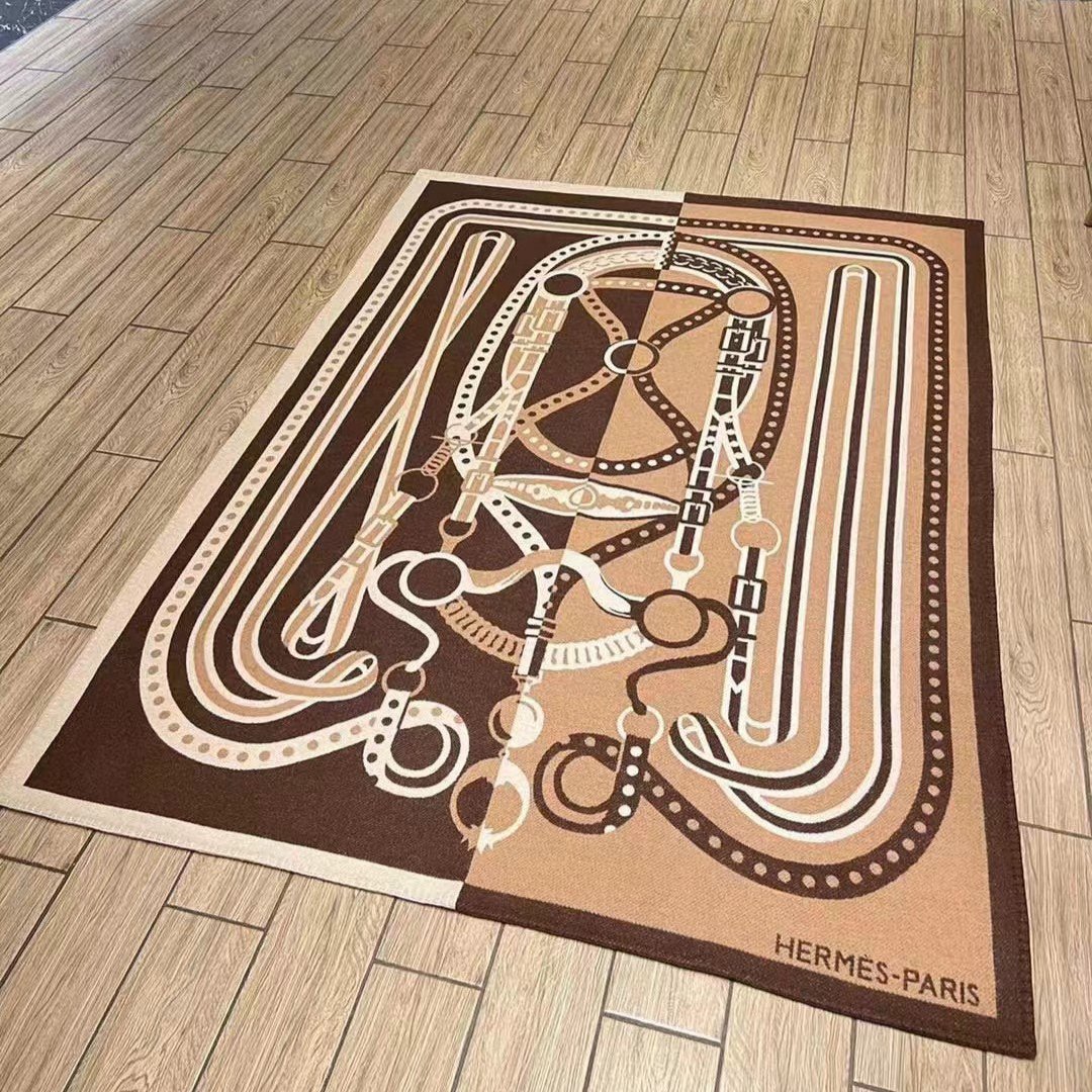 Grand Tralala Blanket Beige Wool Cashmere