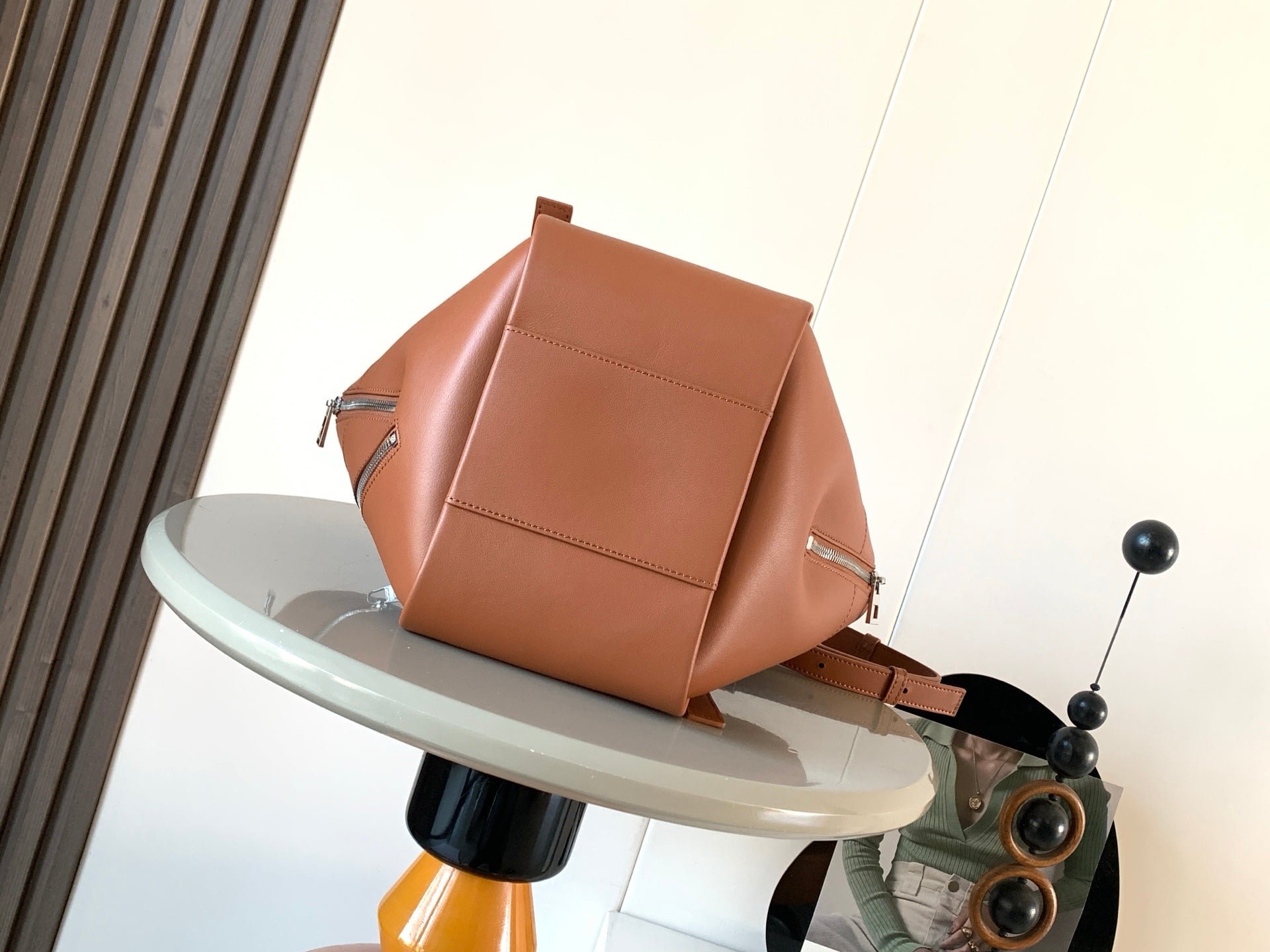 Loewe Hammock Bag 15 cm Camel Calfskin